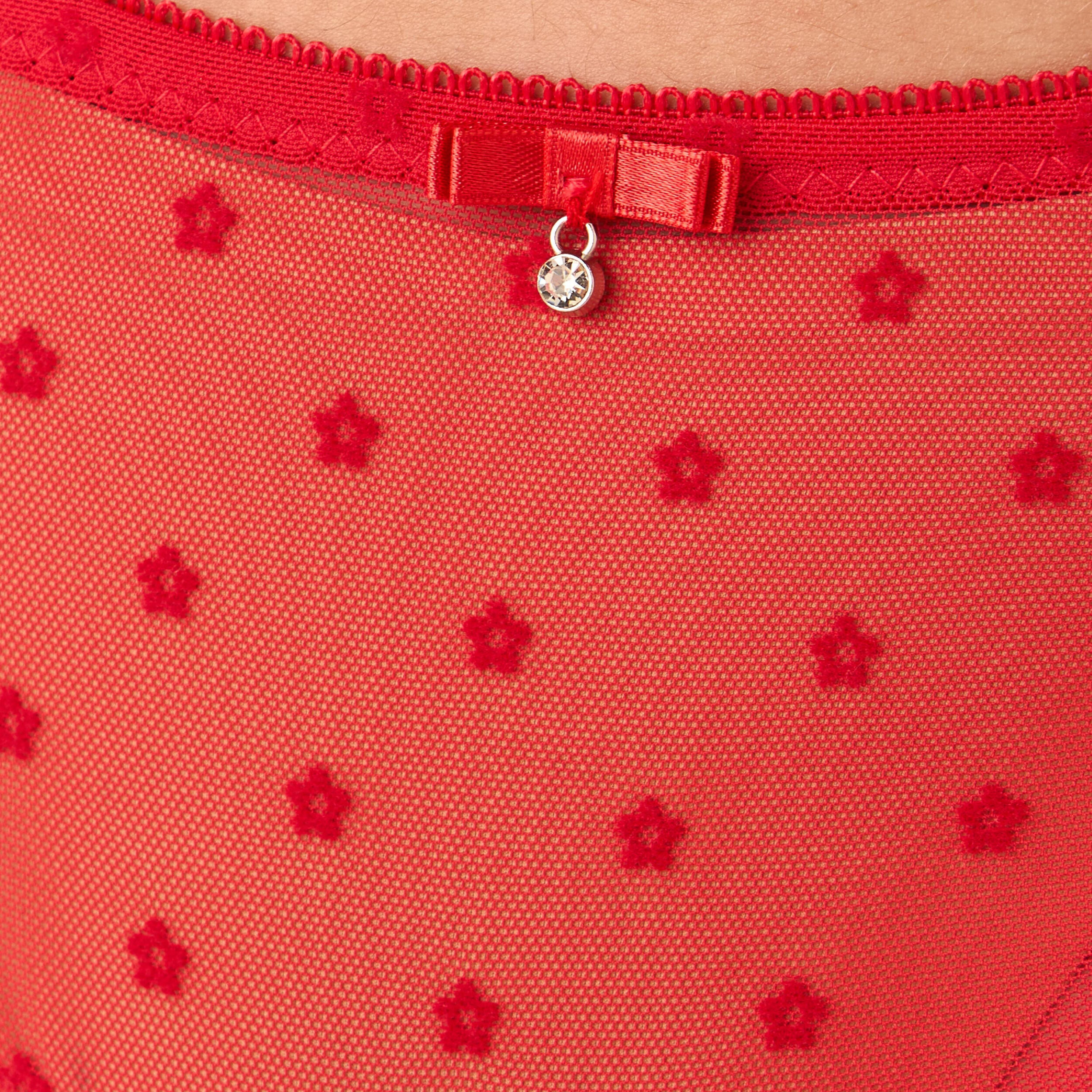 سروال داخلي بخصر مرن وتفاصيل دانتيل من سبلاش-women-clothing-lingerie-panties-image-4