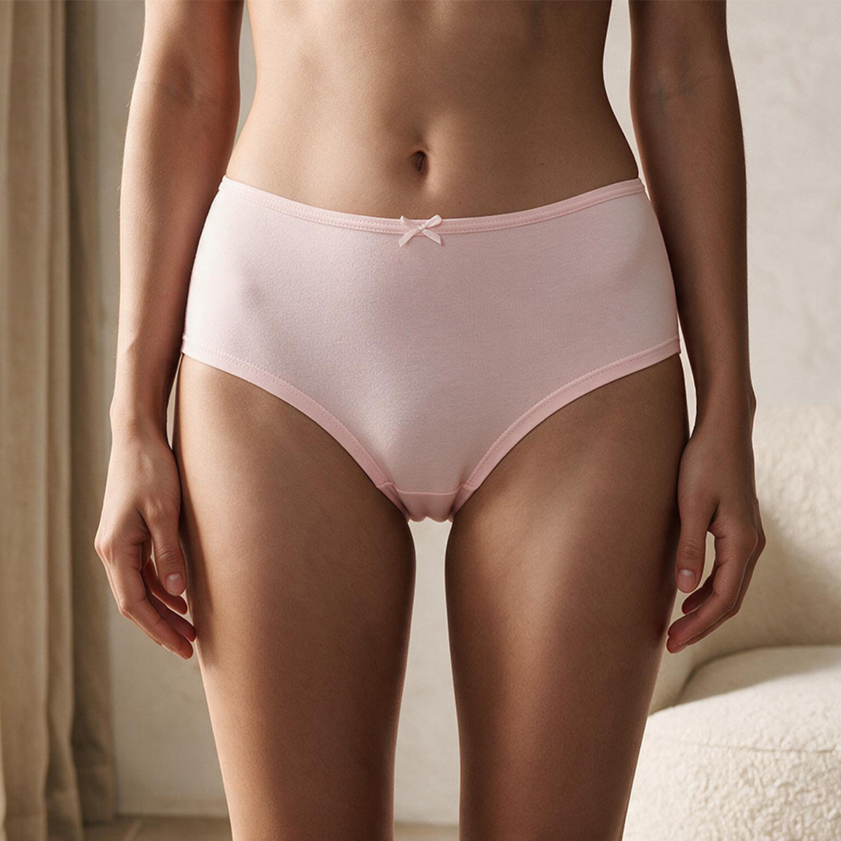 طقم سراويل داخلية بخصر متوسط الارتفاع 5 قطع من سبلاش إنتيميتس-women-clothing-lingerie-panties-image-6