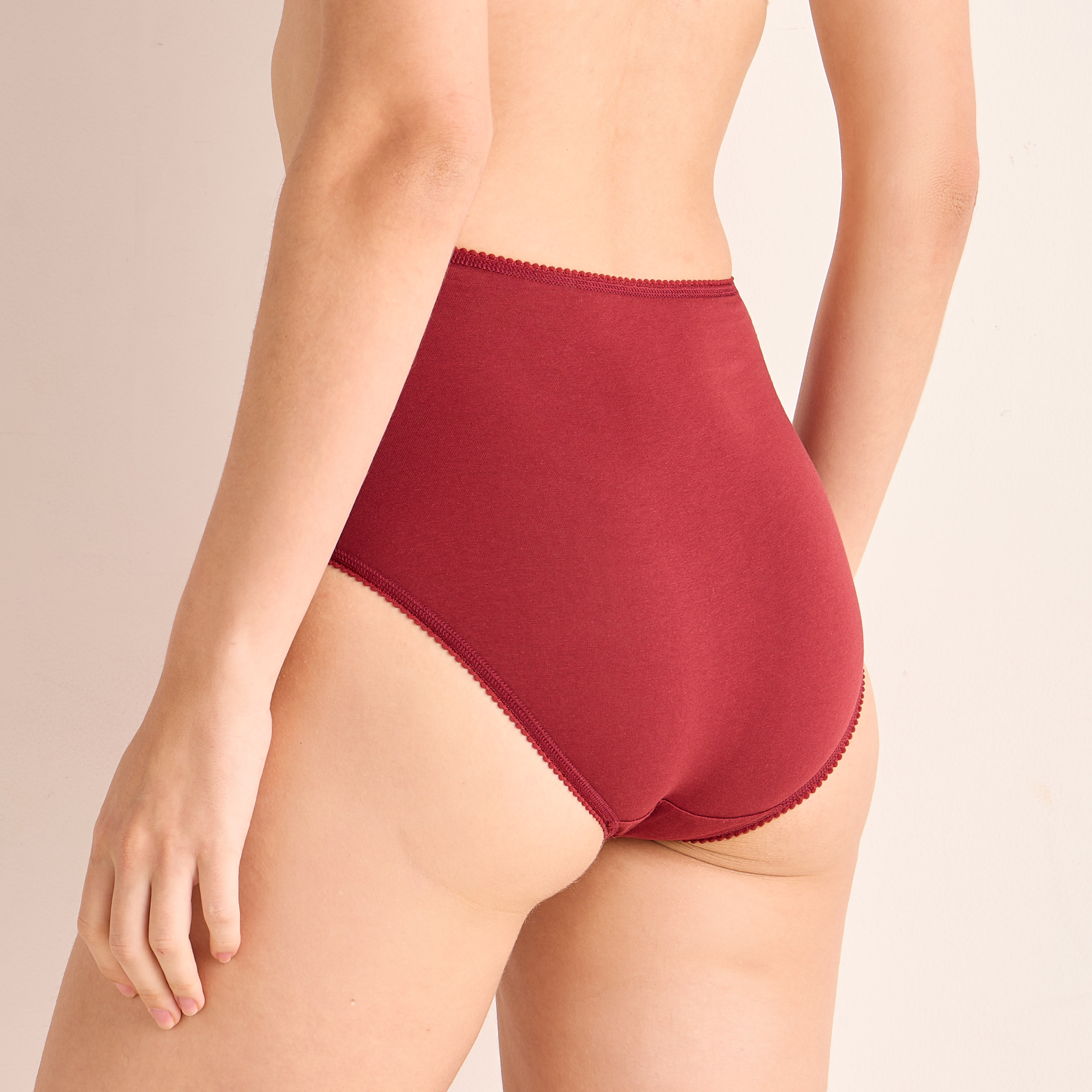 Pack of 5 - Splash Intimates High Waist Full Briefs-women-clothing-lingerie-panties-image-3