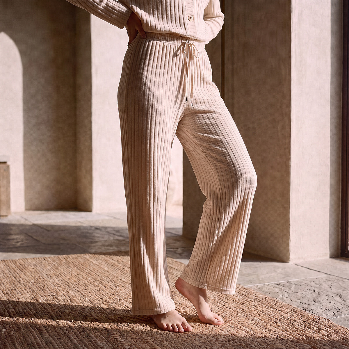Splash Intimates Soft Touch Top and Pyjama Set-women-winterwear-nightwear-image-4