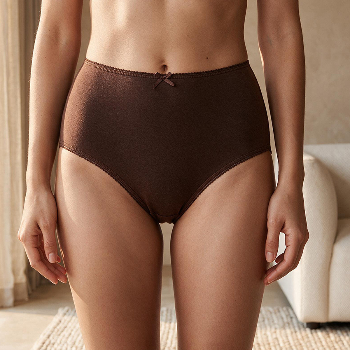 طقم سراويل داخلية كاملة بخصر مرتفع 5 قطع من سبلاش إنتيميتس-women-clothing-lingerie-panties-image-6
