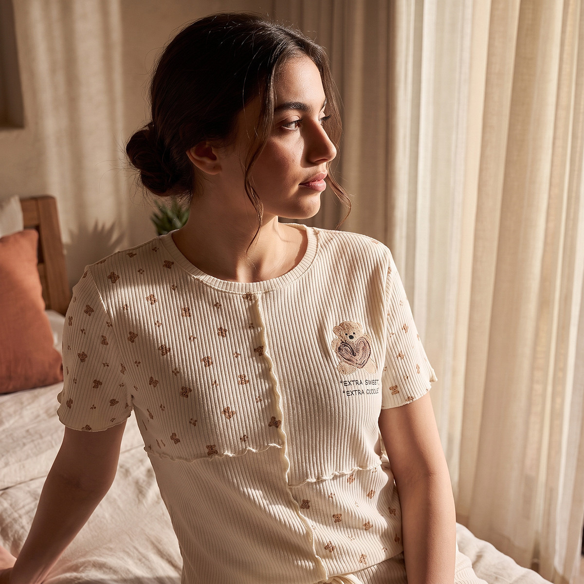 Splash Intimates Soft Touch T-shirt and Pyjama Set-women-clothing-nightwear-pyjamas-longsets-image-6