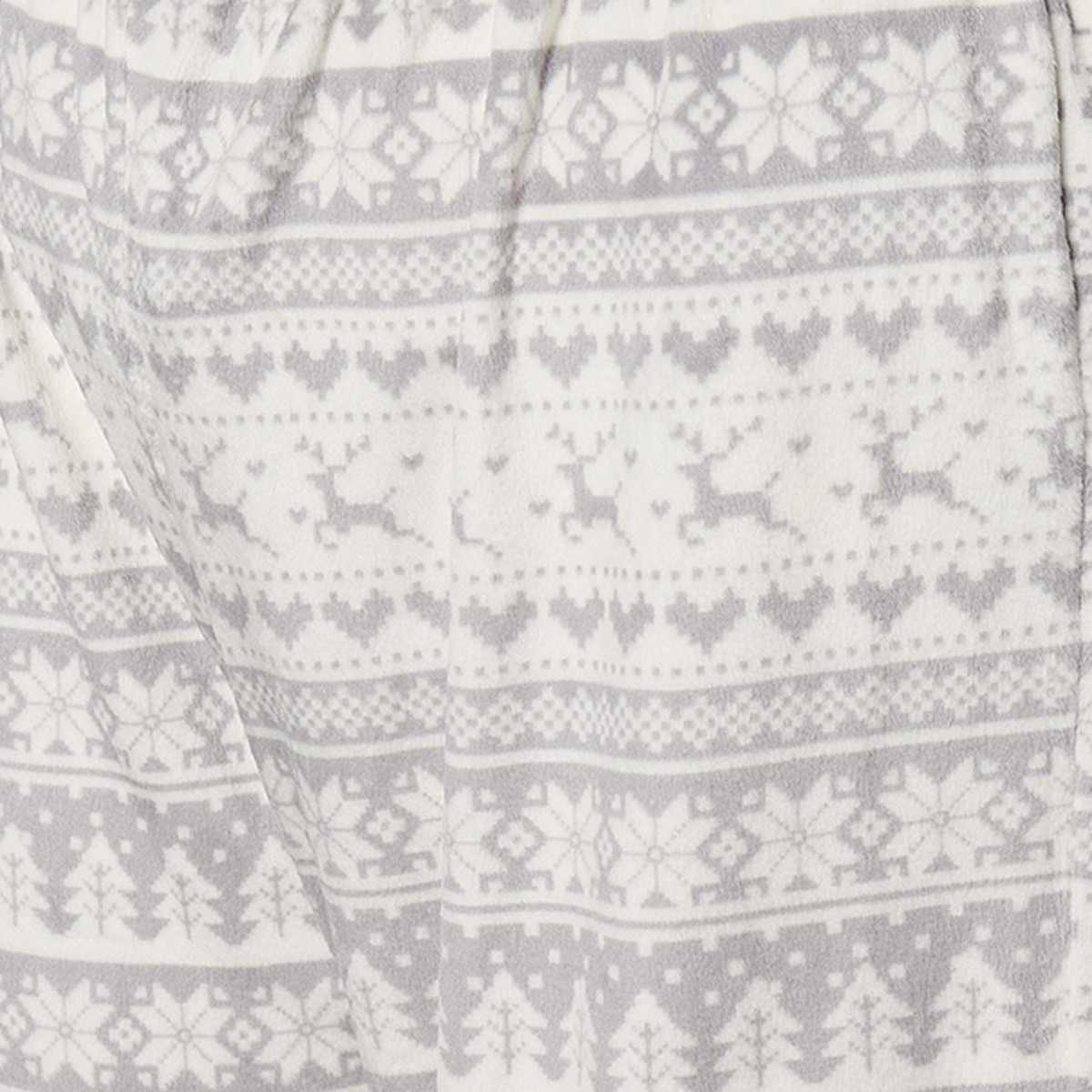 Splash Intimates Velour Printed Button-Down Shirt and Pyjama Set-women-winterwear-nightwear-image-9