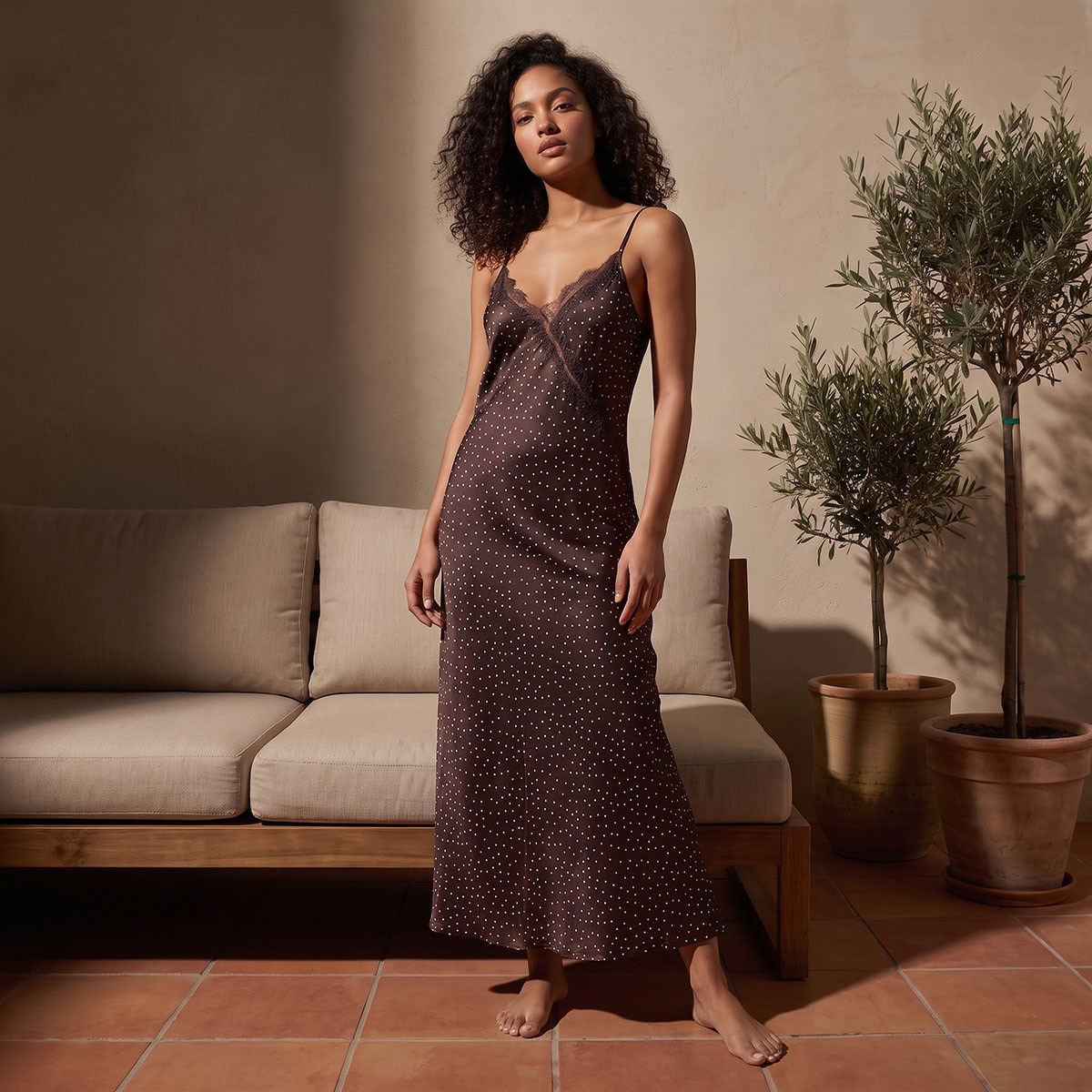Splash Intimates Satin Slip Dress-women-clothing-nightwear-nighties-image-2