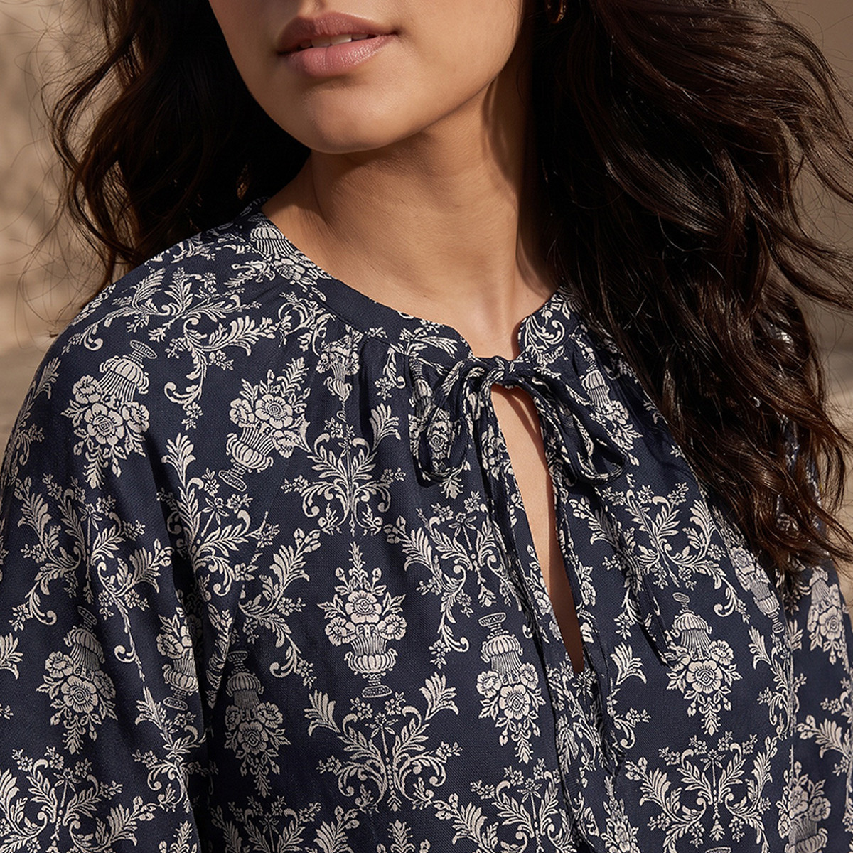 فستان نوم فيسكوز بطول الركبة من سبلاش إنتيميتس - طقم من قطعتين-women-clothing-nightwear-nighties-image-6