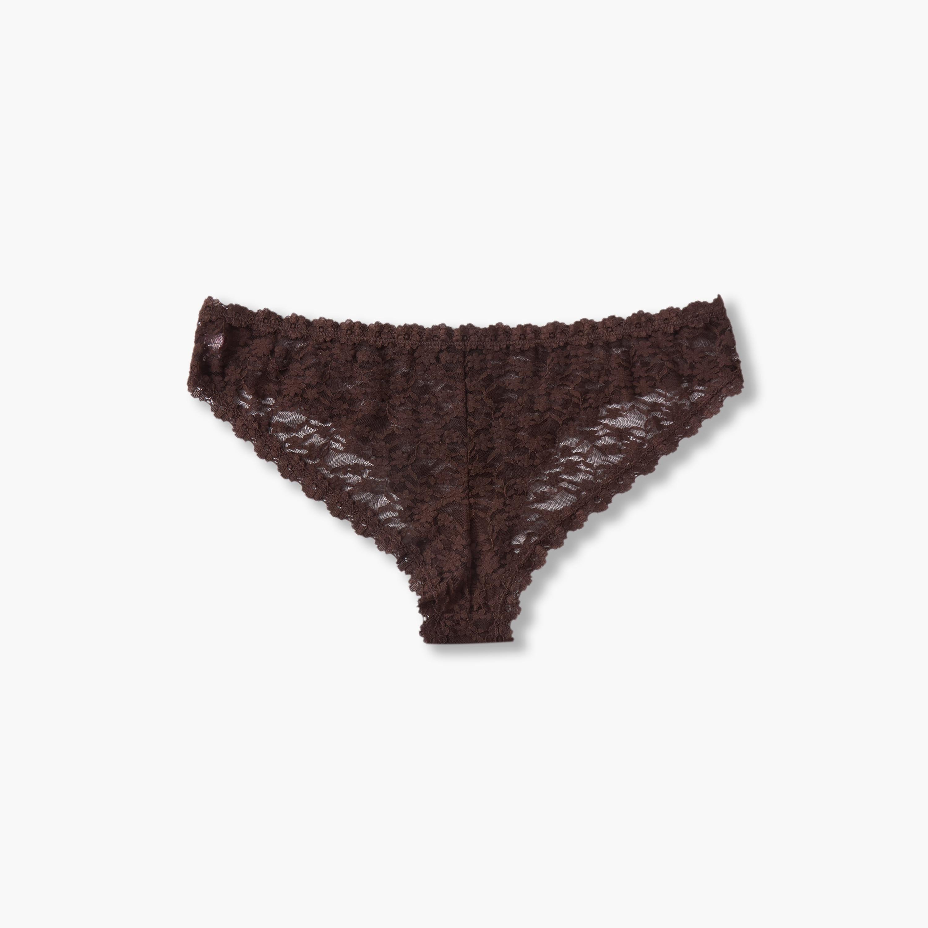 Splash Intimates Lace Trim Bikini Briefs-women-clothing-plussize-lingerie-panties-image-2