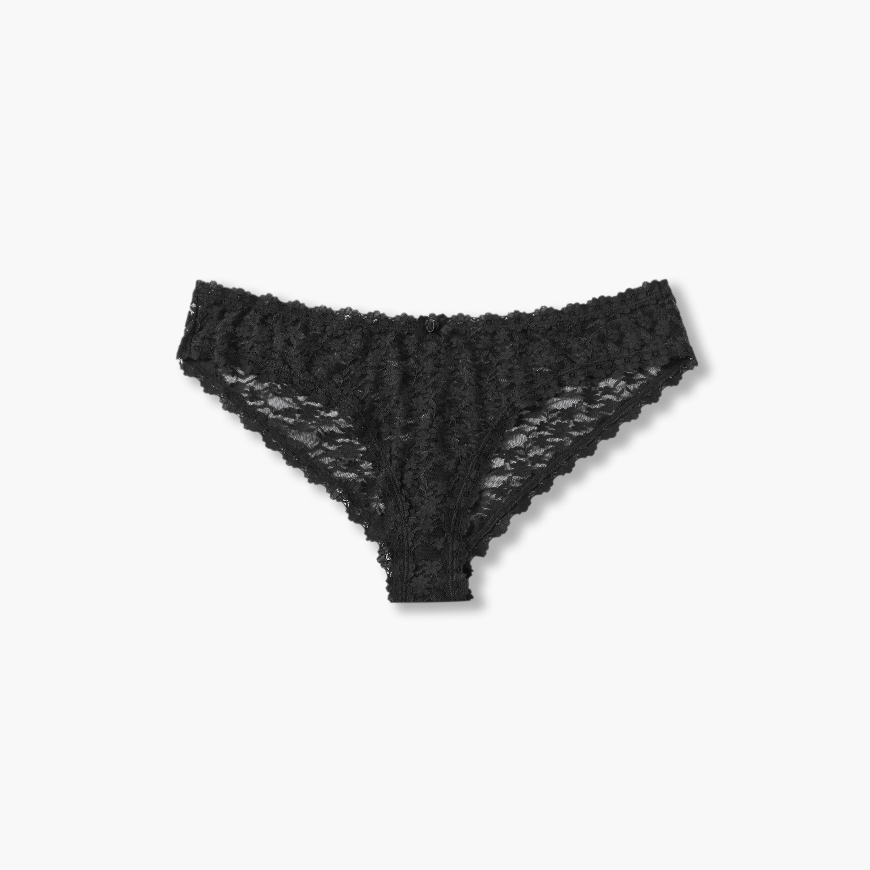 Splash Intimates Lace Trim Bikini Briefs-women-clothing-plussize-lingerie-panties-image-1