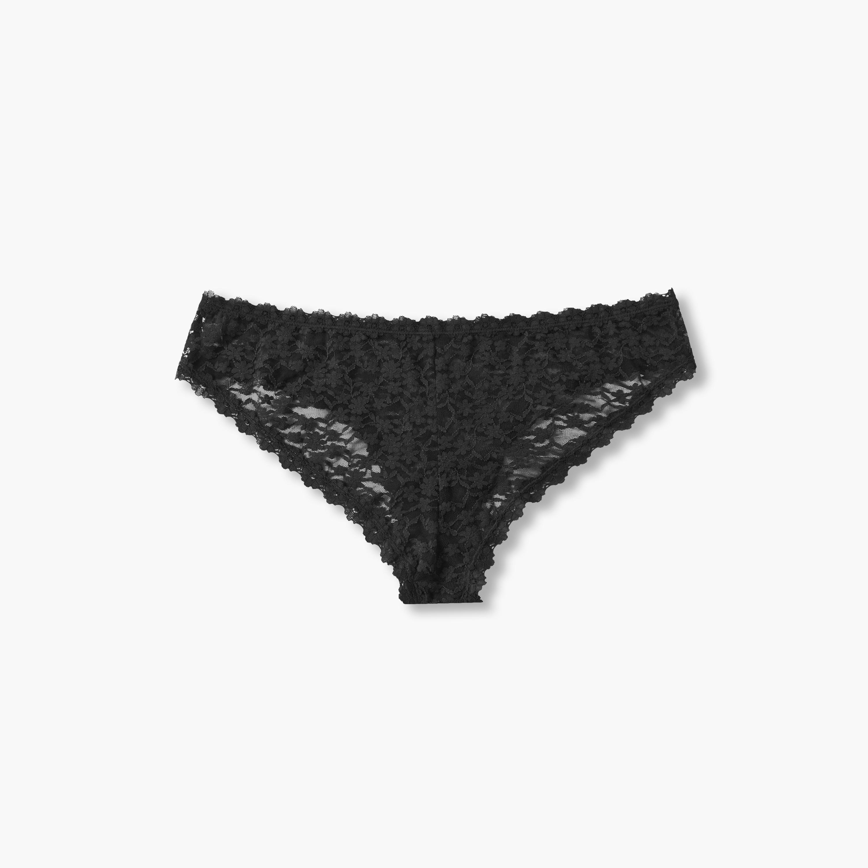 Splash Intimates Lace Trim Bikini Briefs-women-clothing-plussize-lingerie-panties-image-2