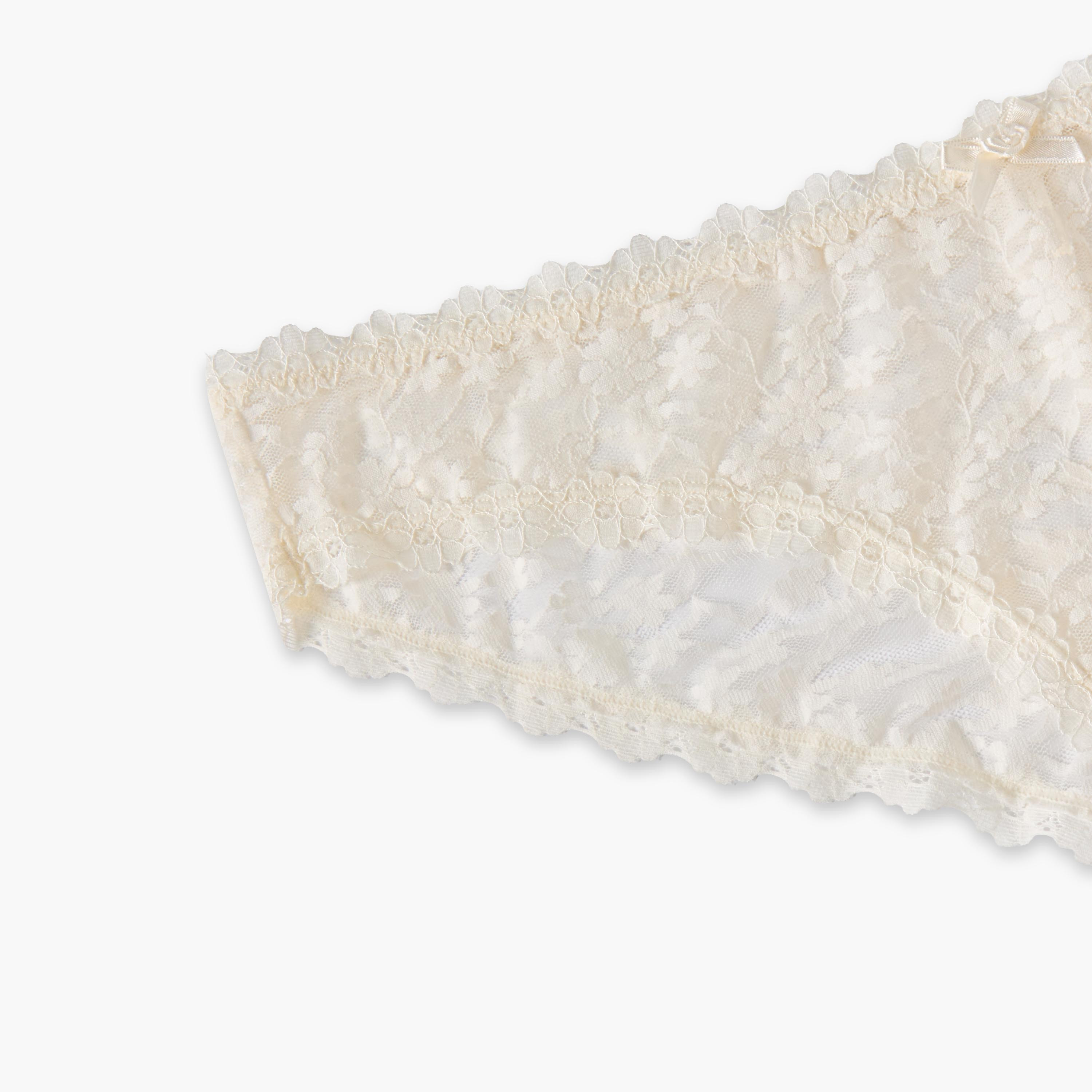 Splash Intimates Lace Trim Bikini Briefs-women-clothing-plussize-lingerie-panties-image-3
