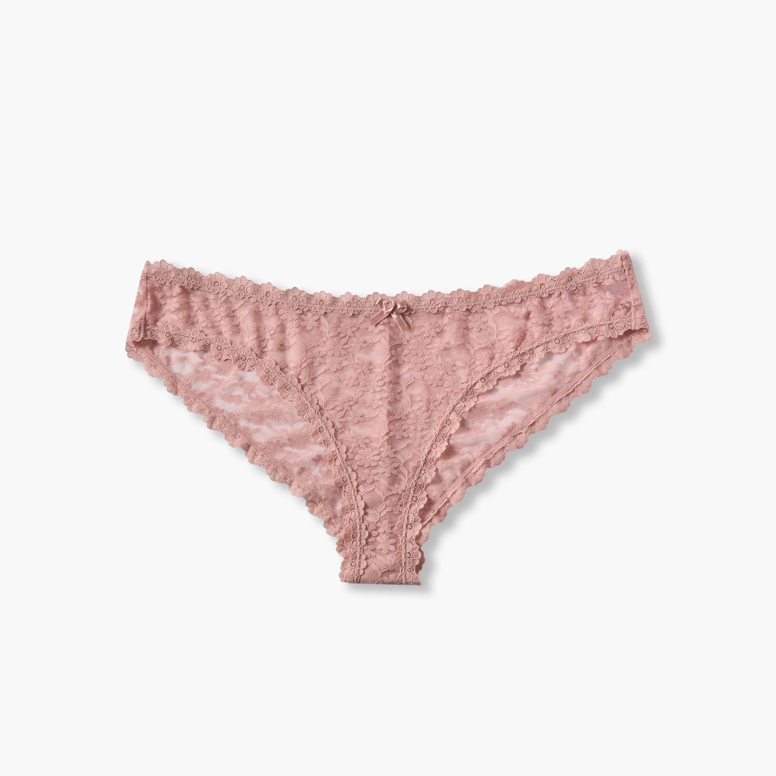 Splash Intimates Lace Trim Bikini Briefs-women-clothing-plussize-lingerie-panties-image-1