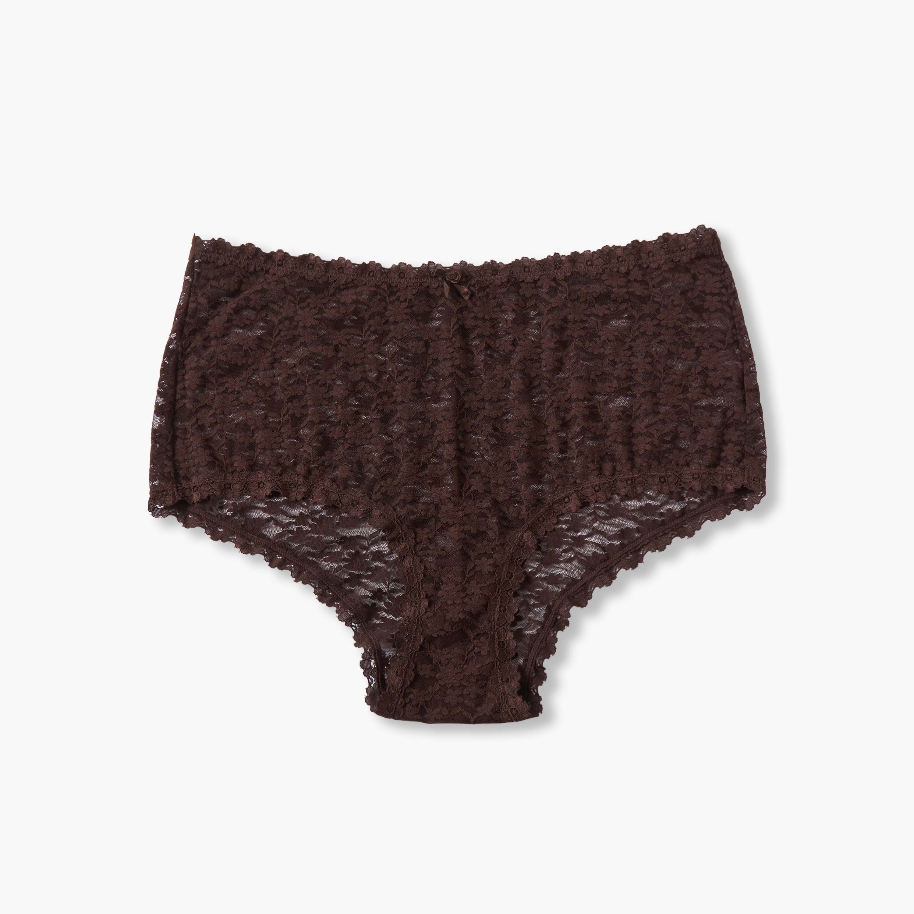 Splash Intimates Floral Lace Trim Brief-women-clothing-plussize-lingerie-panties-image-1