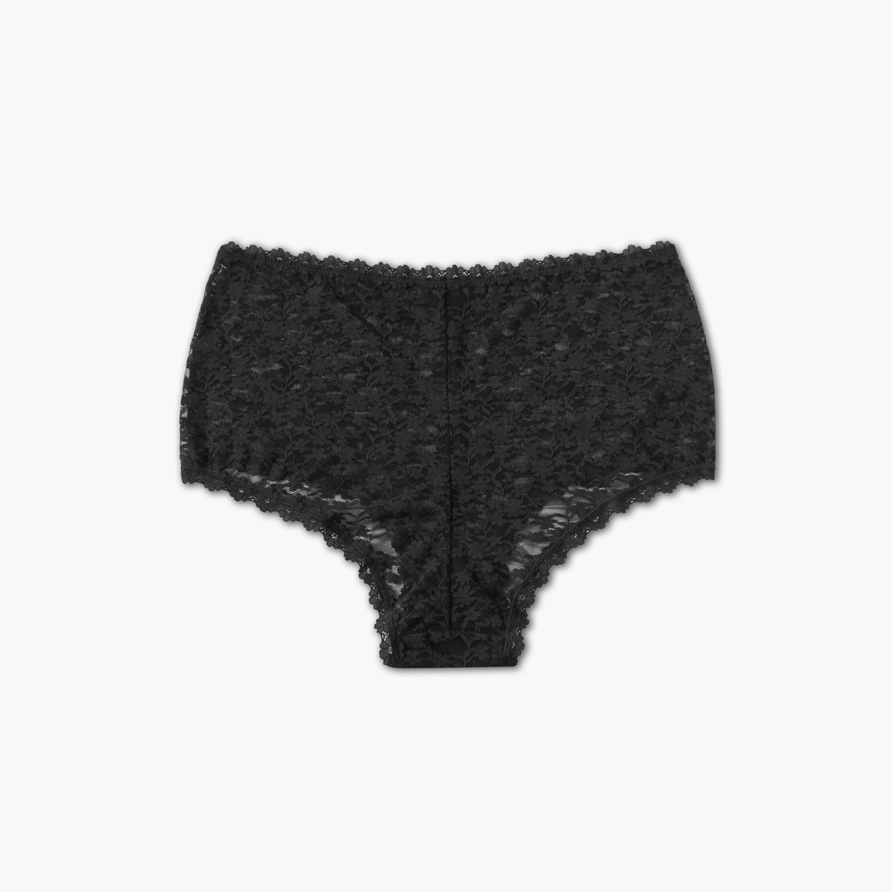 Splash Intimates Floral Lace Trim Brief-women-clothing-plussize-lingerie-panties-image-2
