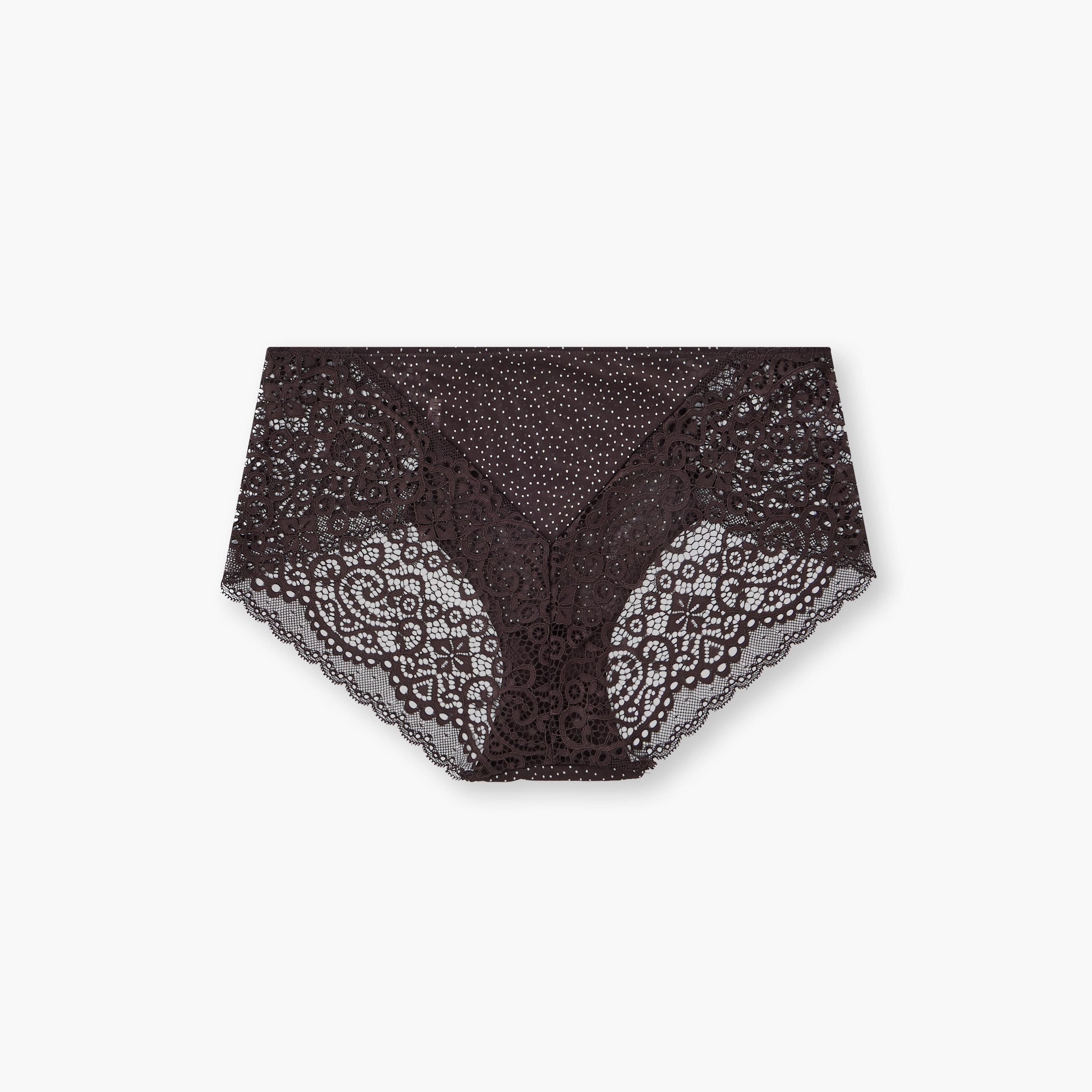 سروال داخلي كامل دانتيل من سبلاش إنتيميتس-women-clothing-plussize-lingerie-panties-image-2
