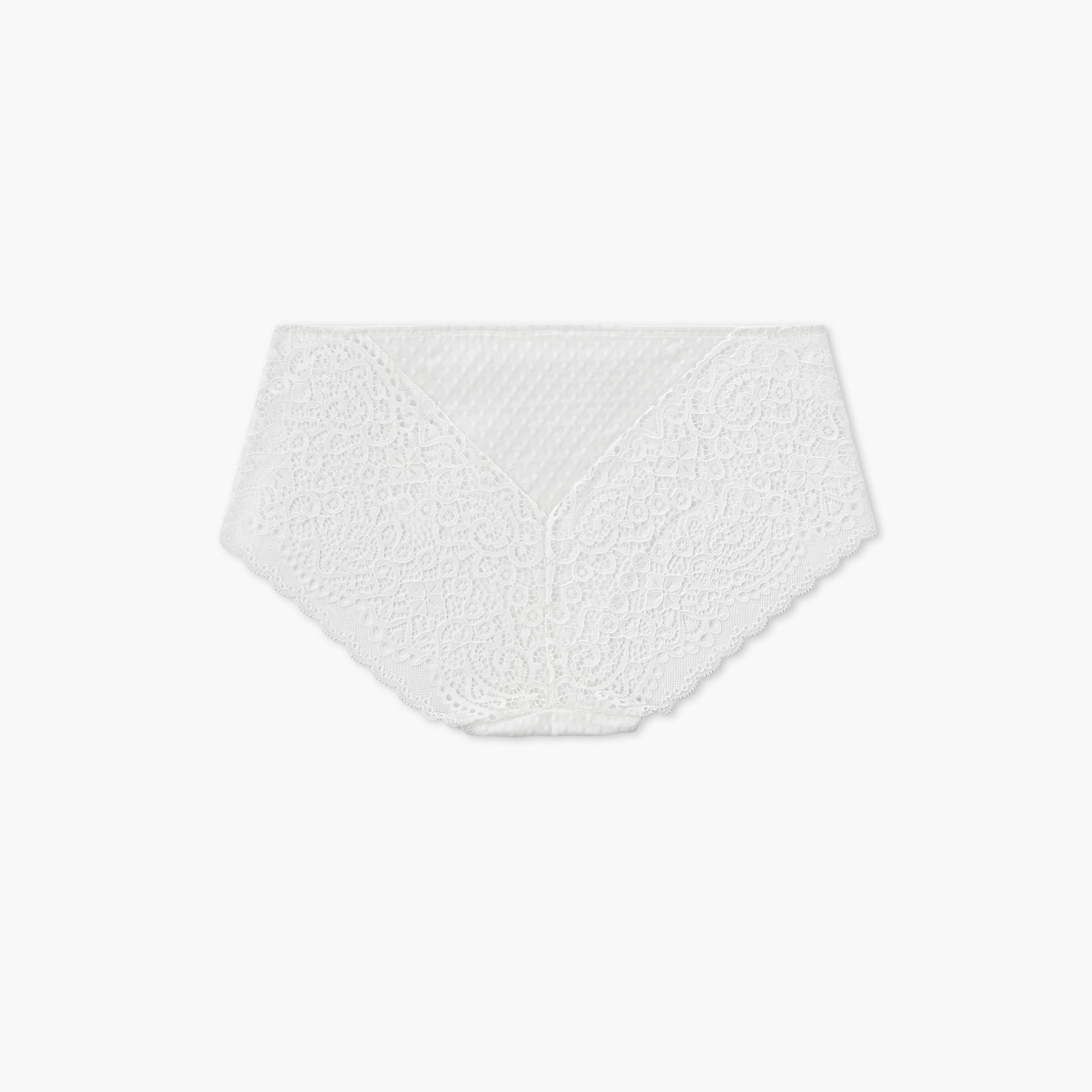 سروال داخلي كامل دانتيل من سبلاش إنتيميتس-women-clothing-plussize-lingerie-panties-image-2