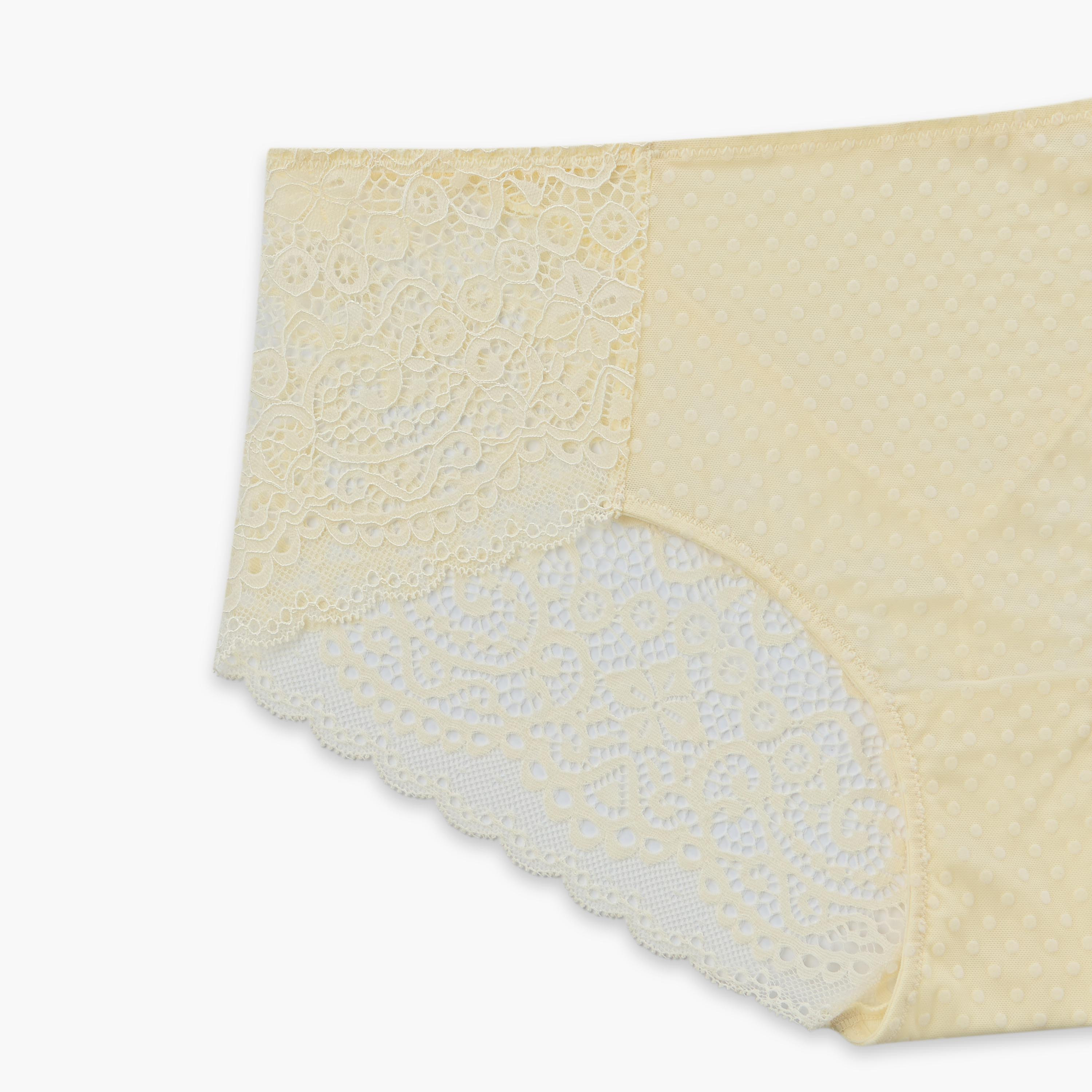 سروال داخلي كامل دانتيل من سبلاش إنتيميتس-women-clothing-plussize-lingerie-panties-image-3