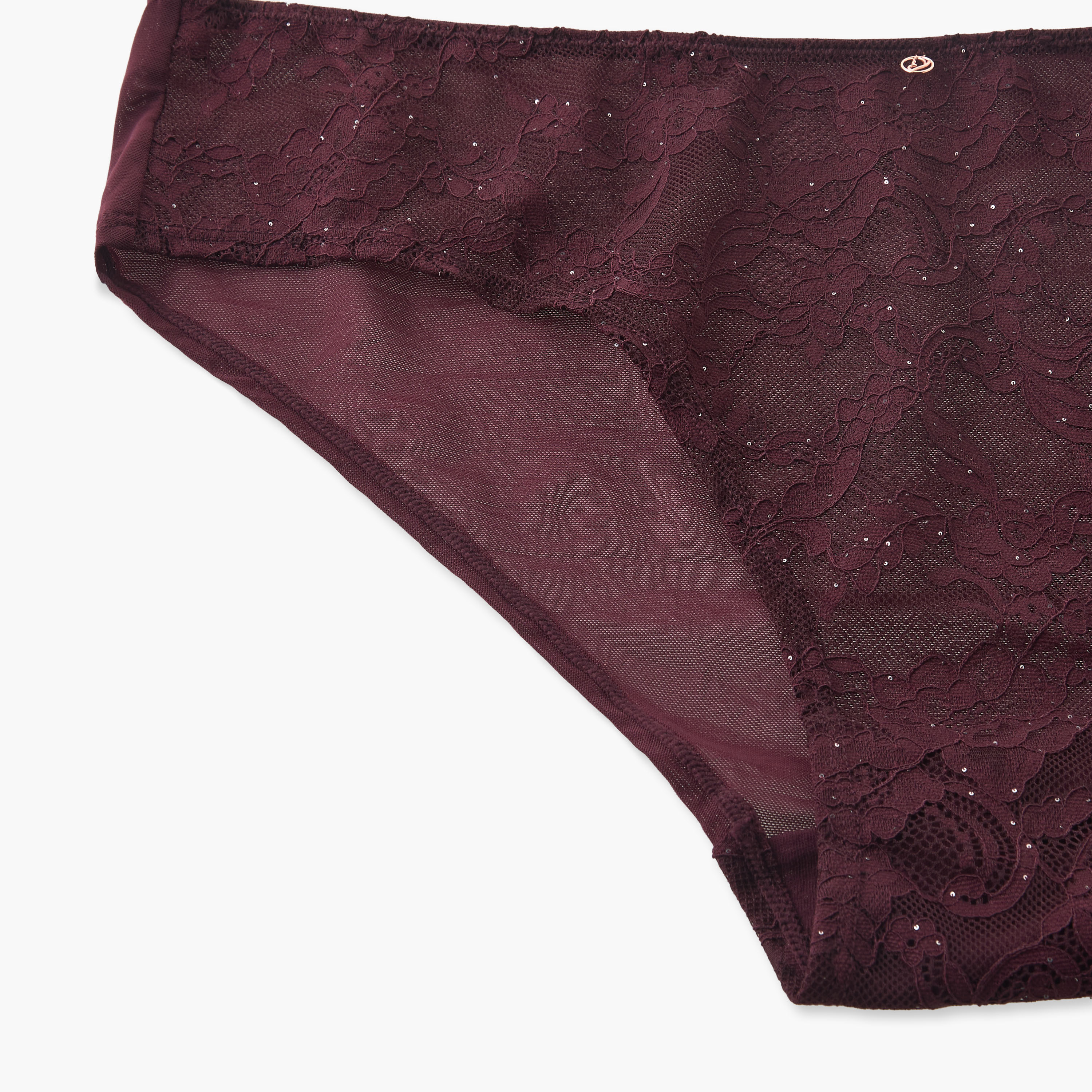 سروال بيكيني بخصر مطاطي من سبلاش إنتيميتس-women-clothing-plussize-lingerie-panties-image-4