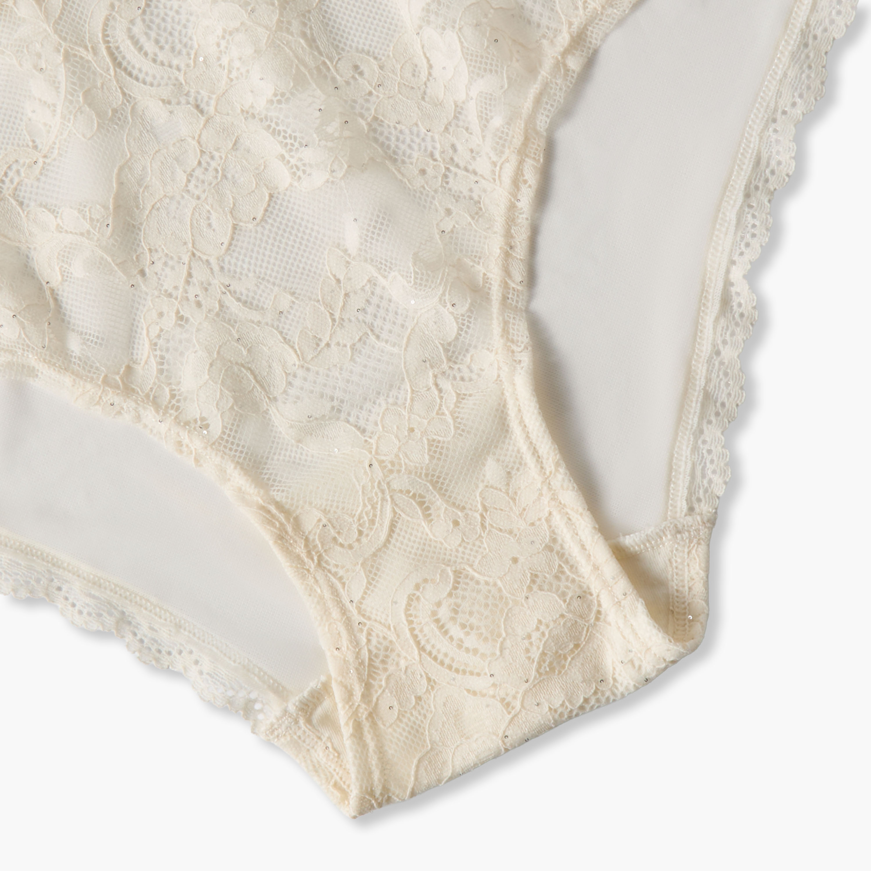 سروال داخلي كامل بتفاصيل دانتيل من سبلاش إنتيمتس-women-clothing-plussize-lingerie-panties-image-4