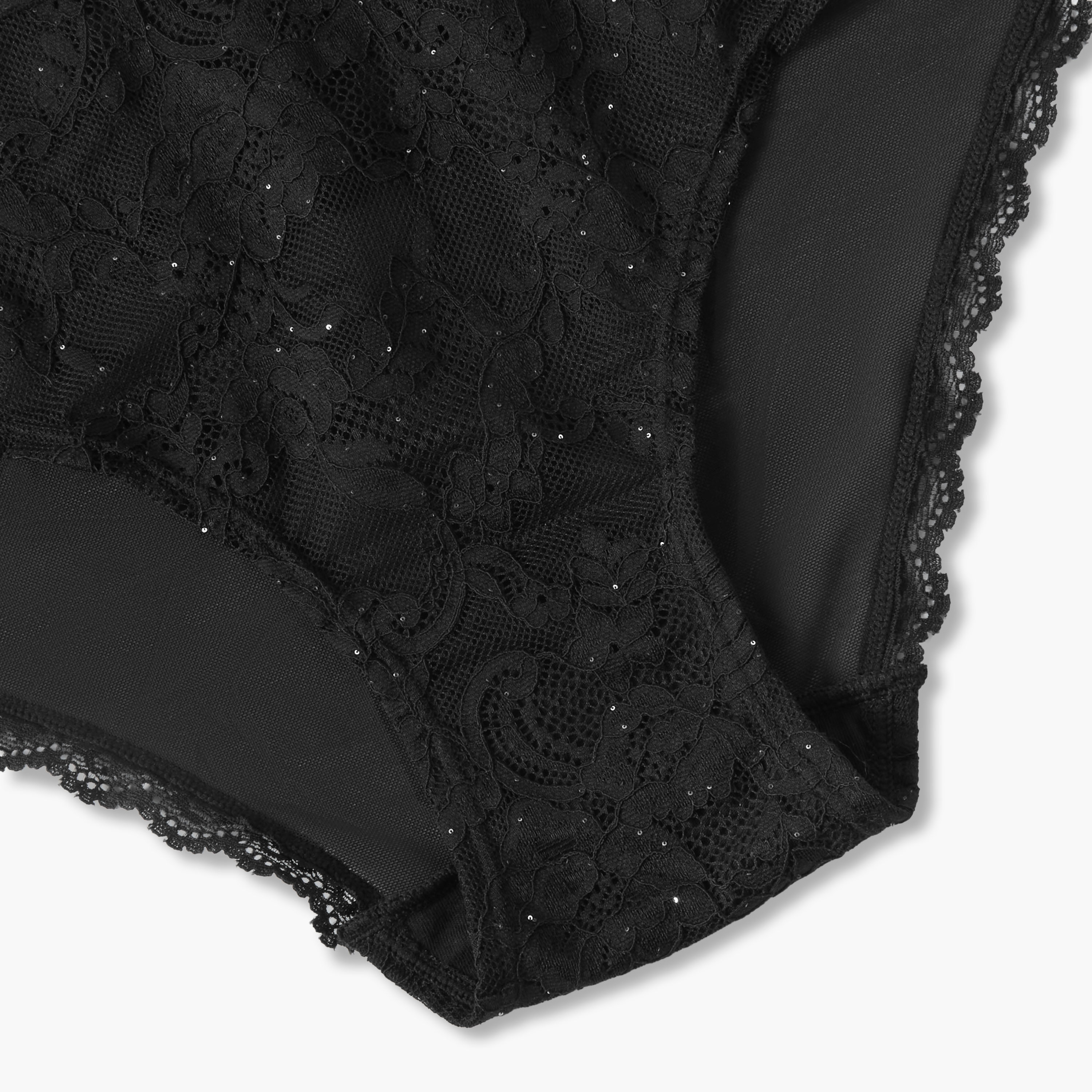 سروال داخلي كامل بتفاصيل دانتيل من سبلاش إنتيمتس-women-clothing-plussize-lingerie-panties-image-4