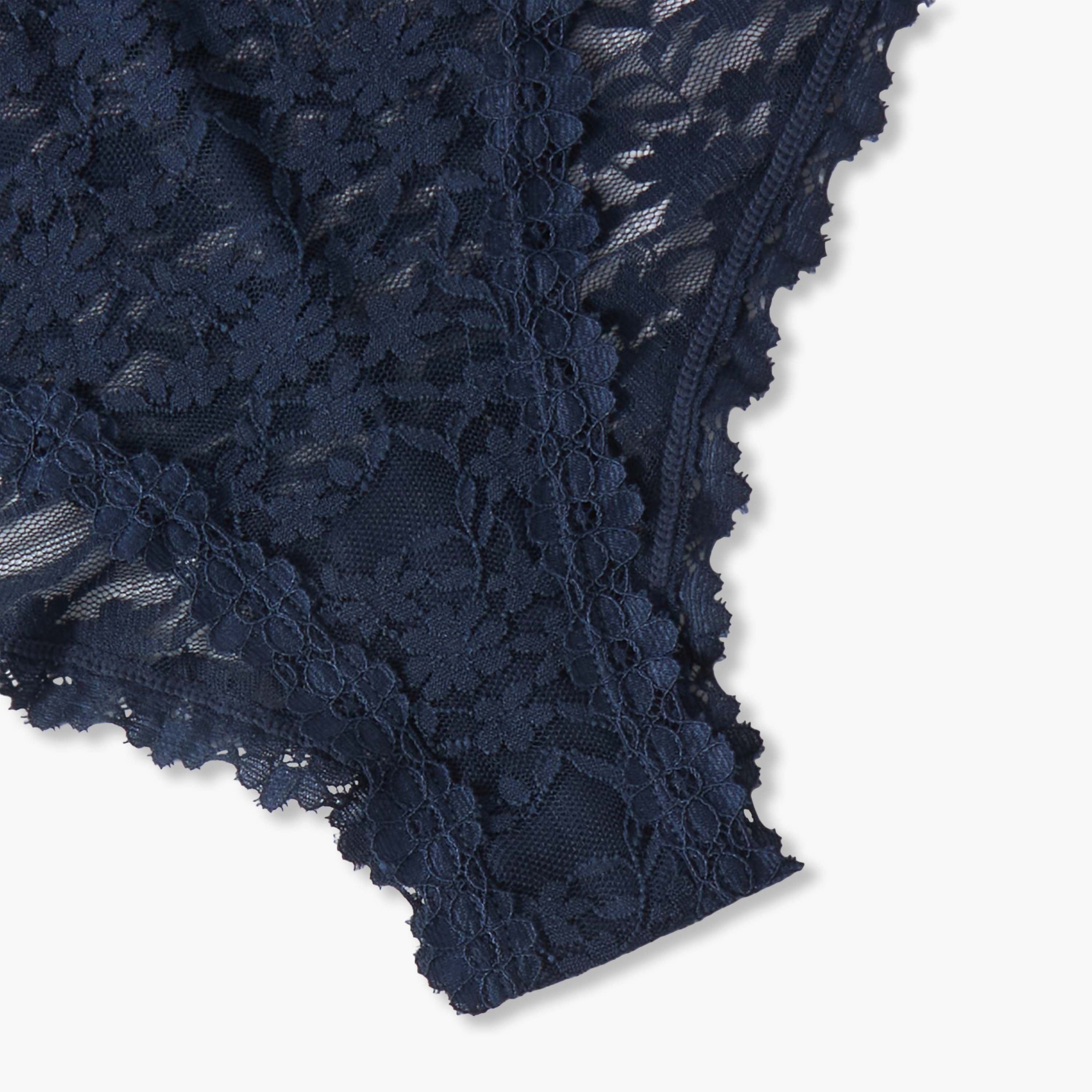 Splash Intimates Lace Trim Bikini Briefs-women-clothing-plussize-lingerie-panties-image-4