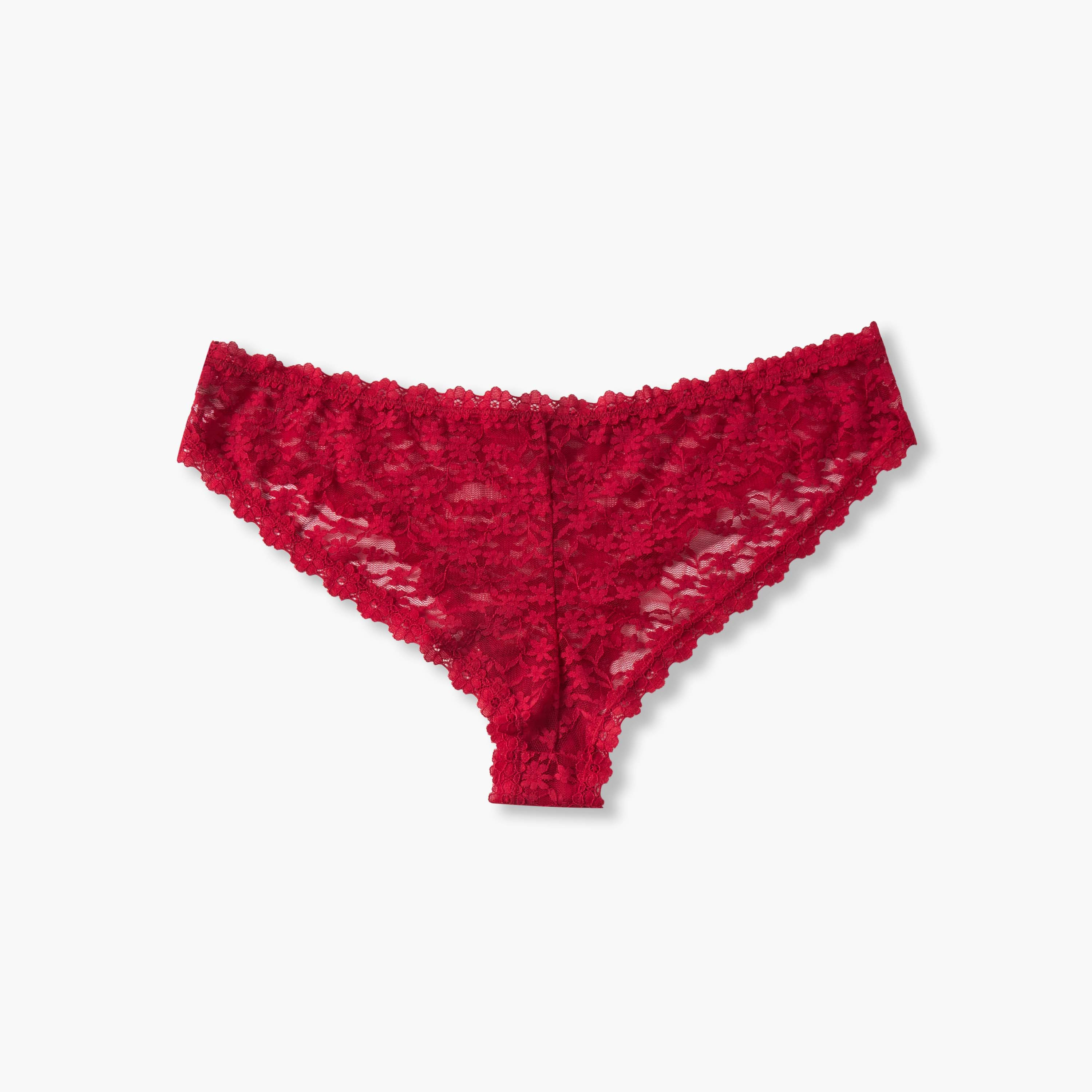 Splash Intimates Lace Trim Bikini Briefs-women-clothing-plussize-lingerie-panties-image-2