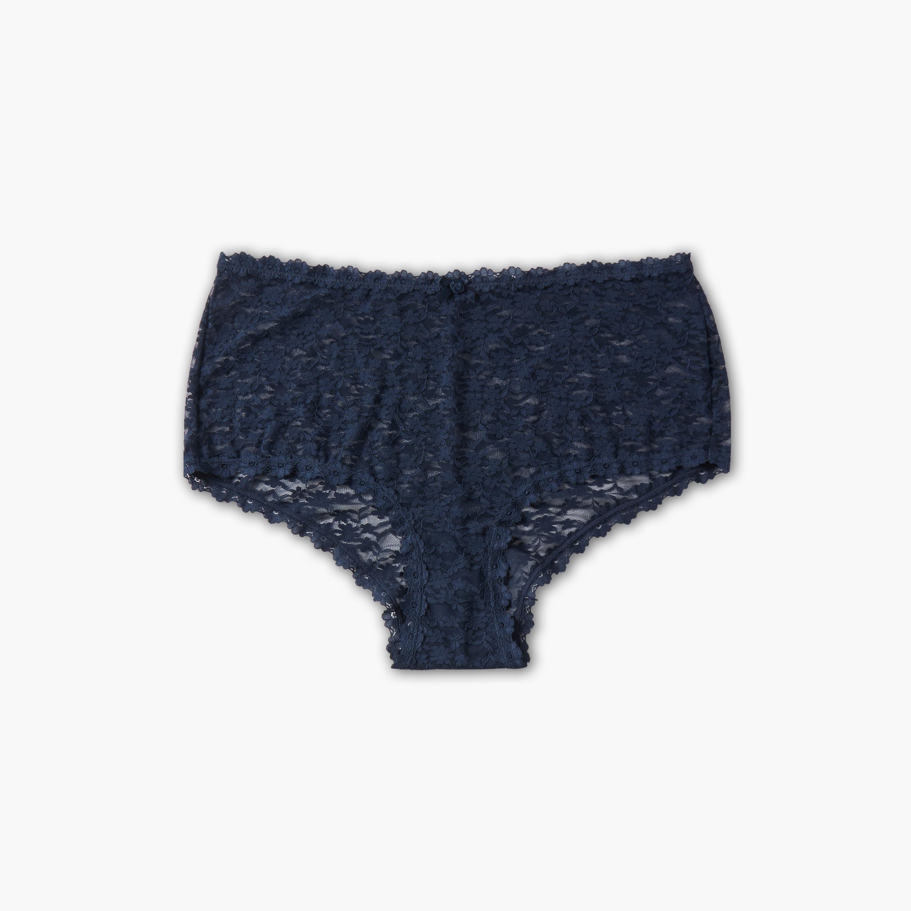 Splash Intimates Lace Trim Brief-women-clothing-plussize-lingerie-panties-image-1