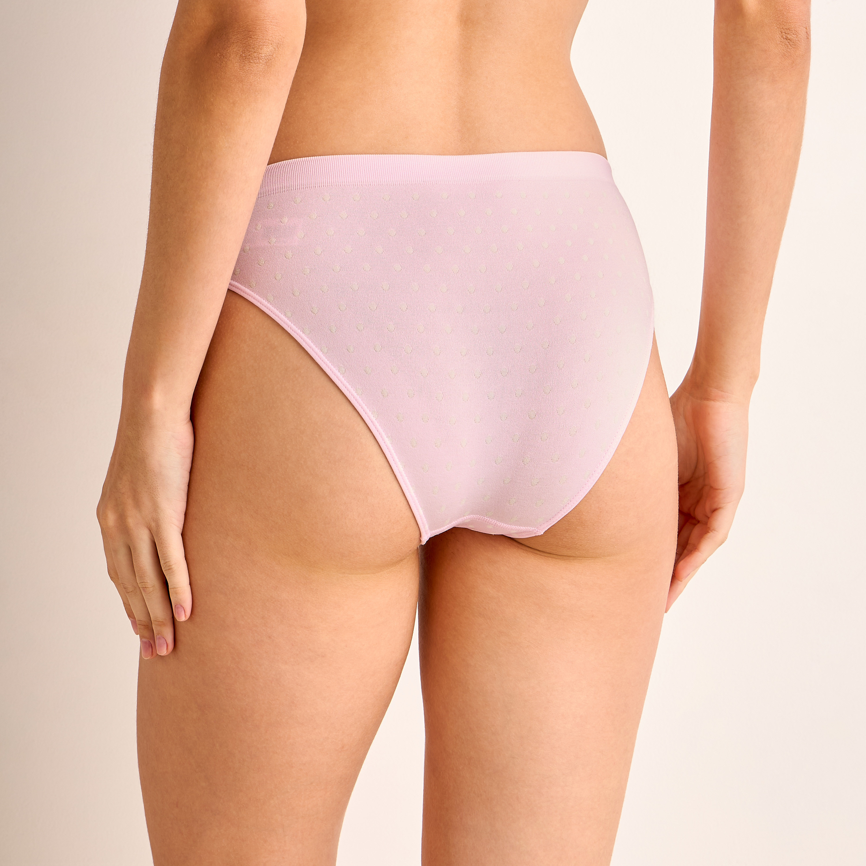 سروال داخلي بيكيني بطبعات نقاط البولكا من سبلاش إنتيميتس-women-clothing-lingerie-panties-image-2