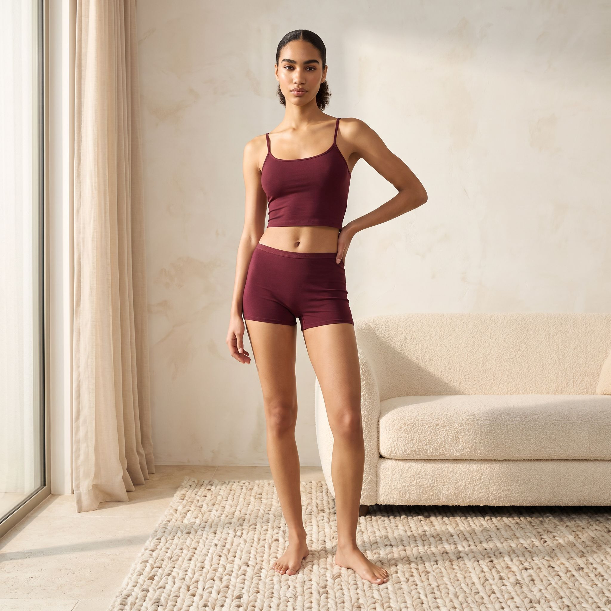 Pack of 5 Splash Intimates Elastic Waist Boxer Briefs-women-clothing-lingerie-panties-image-10