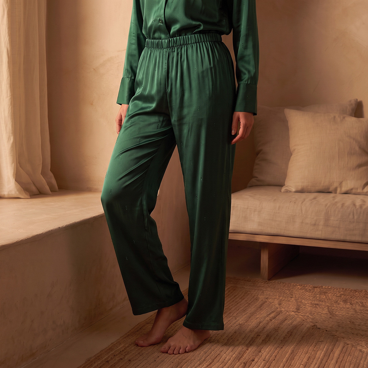 Splash Intimates Embellished Shirt and Pyjama Set-women-clothing-nightwear-pyjamas-longsets-image-5