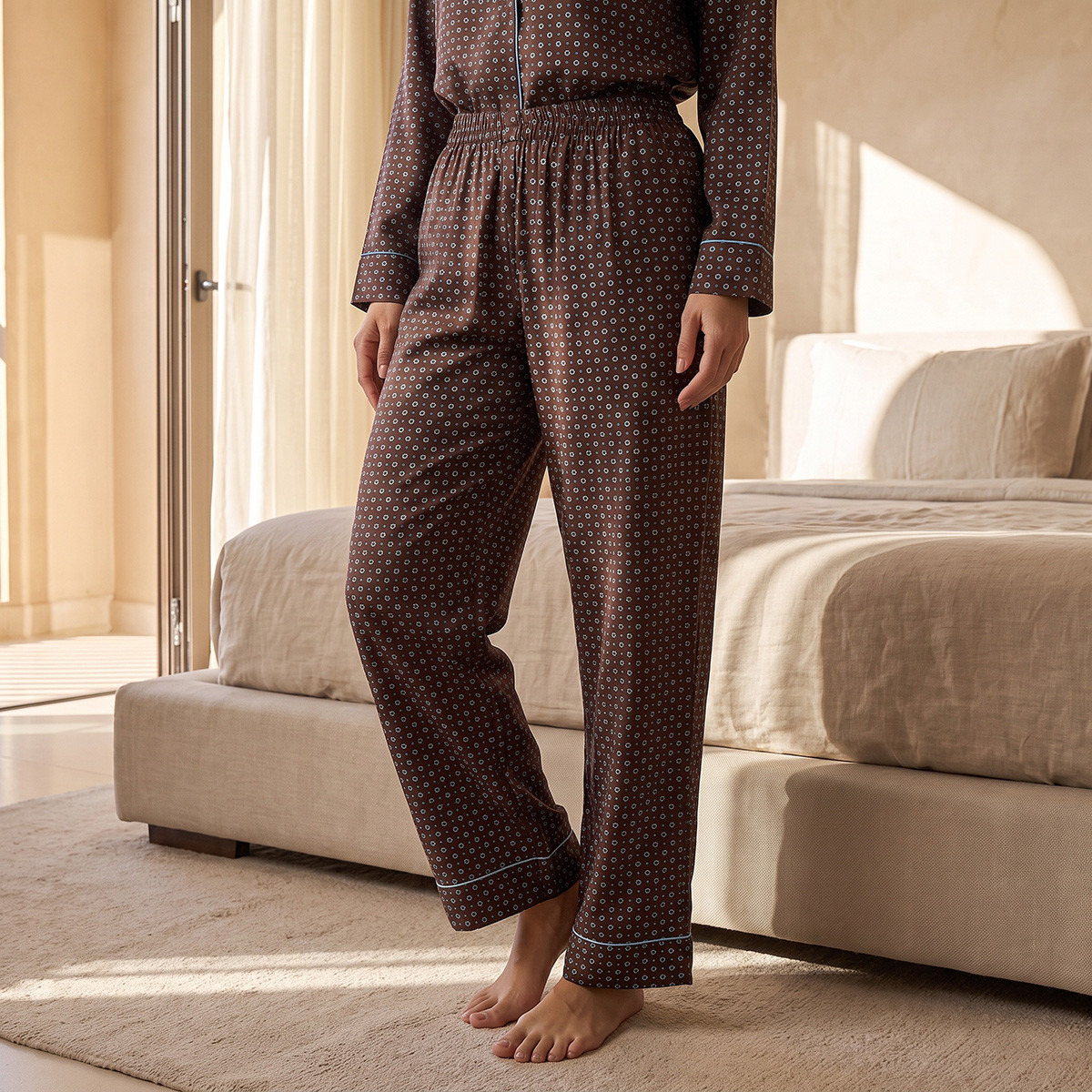Splash Intimates Viscose Floral Print Shirt and Pyjama Set-women-clothing-nightwear-pyjamas-longsets-image-5