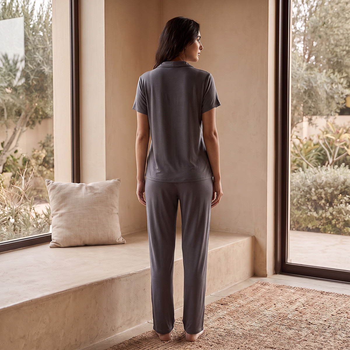 طقم بيجاما وقميص من سبلاش-women-clothing-nightwear-pyjamas-longsets-image-3