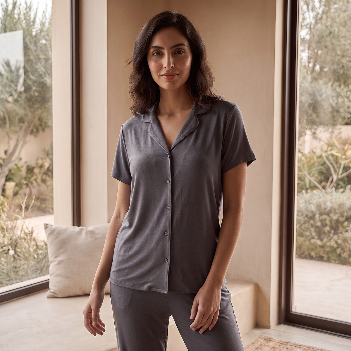طقم بيجاما وقميص من سبلاش-women-clothing-nightwear-pyjamas-longsets-image-5