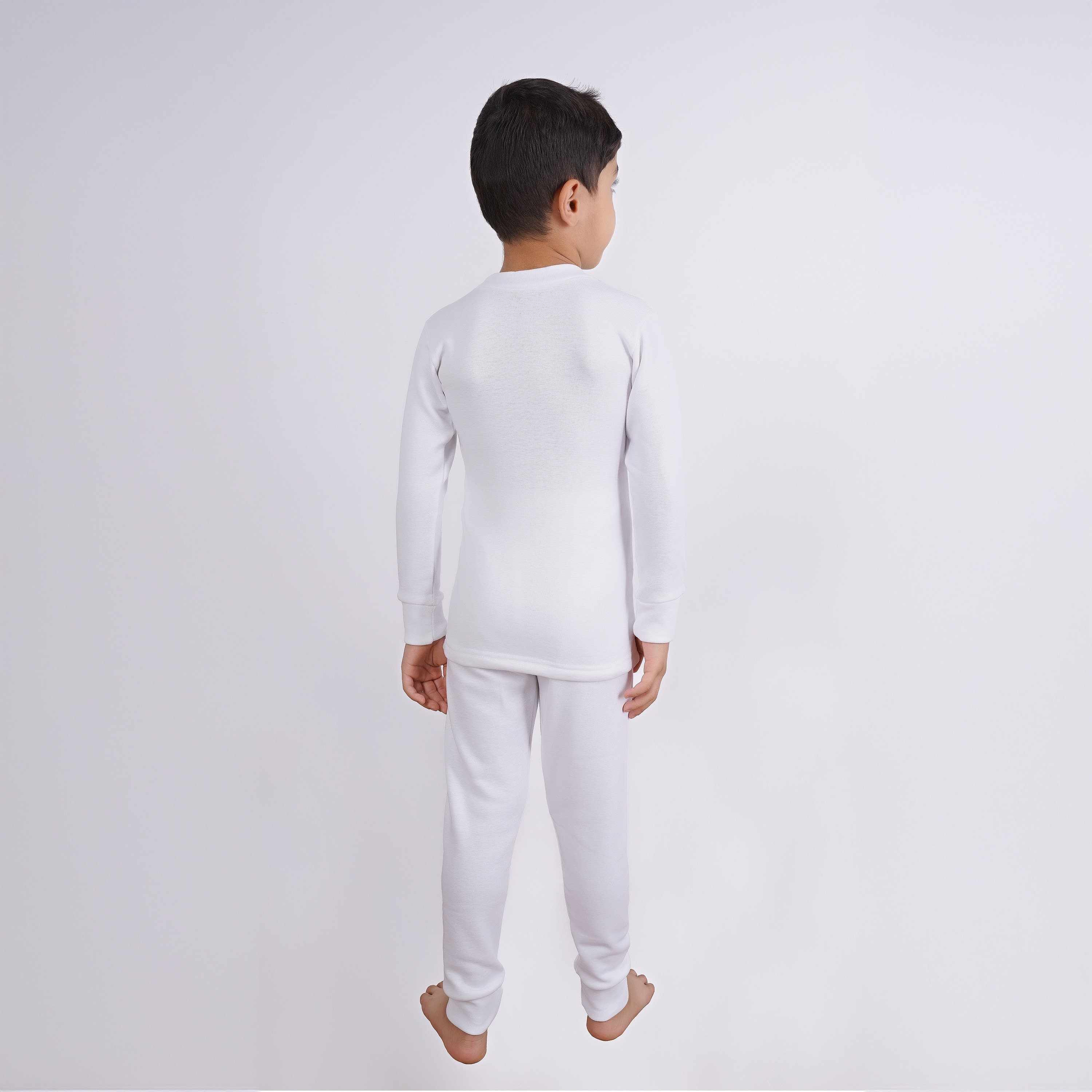 طقم بيجامة حرارية مطاطية سادة قطعتين من ماي سكوول-boys-clothing-winterwear-thermalsets-image-2