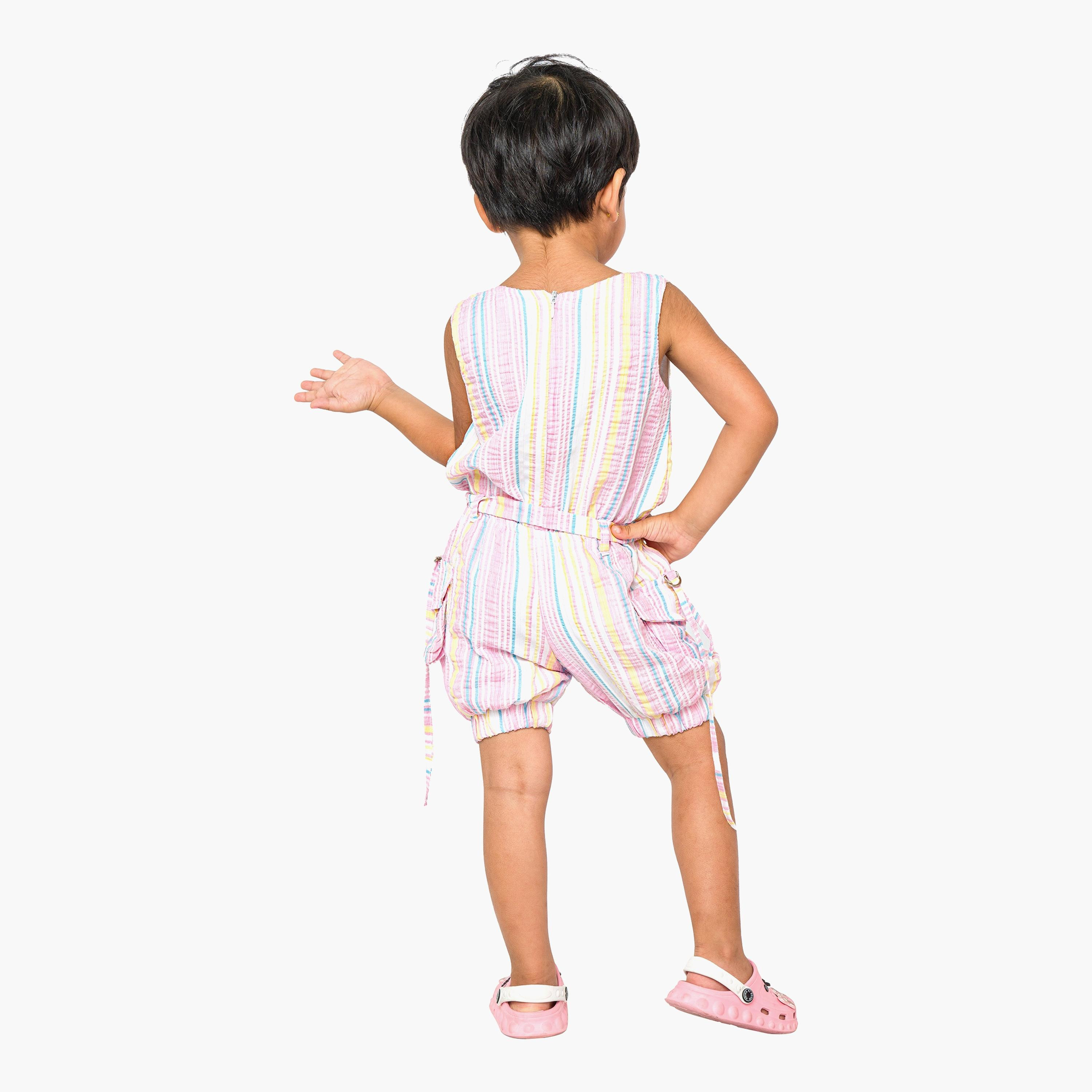جامبسوت مخطط بدون أكمام من بيبيكلو-girls-clothing-dressesandjumpsuits-image-2