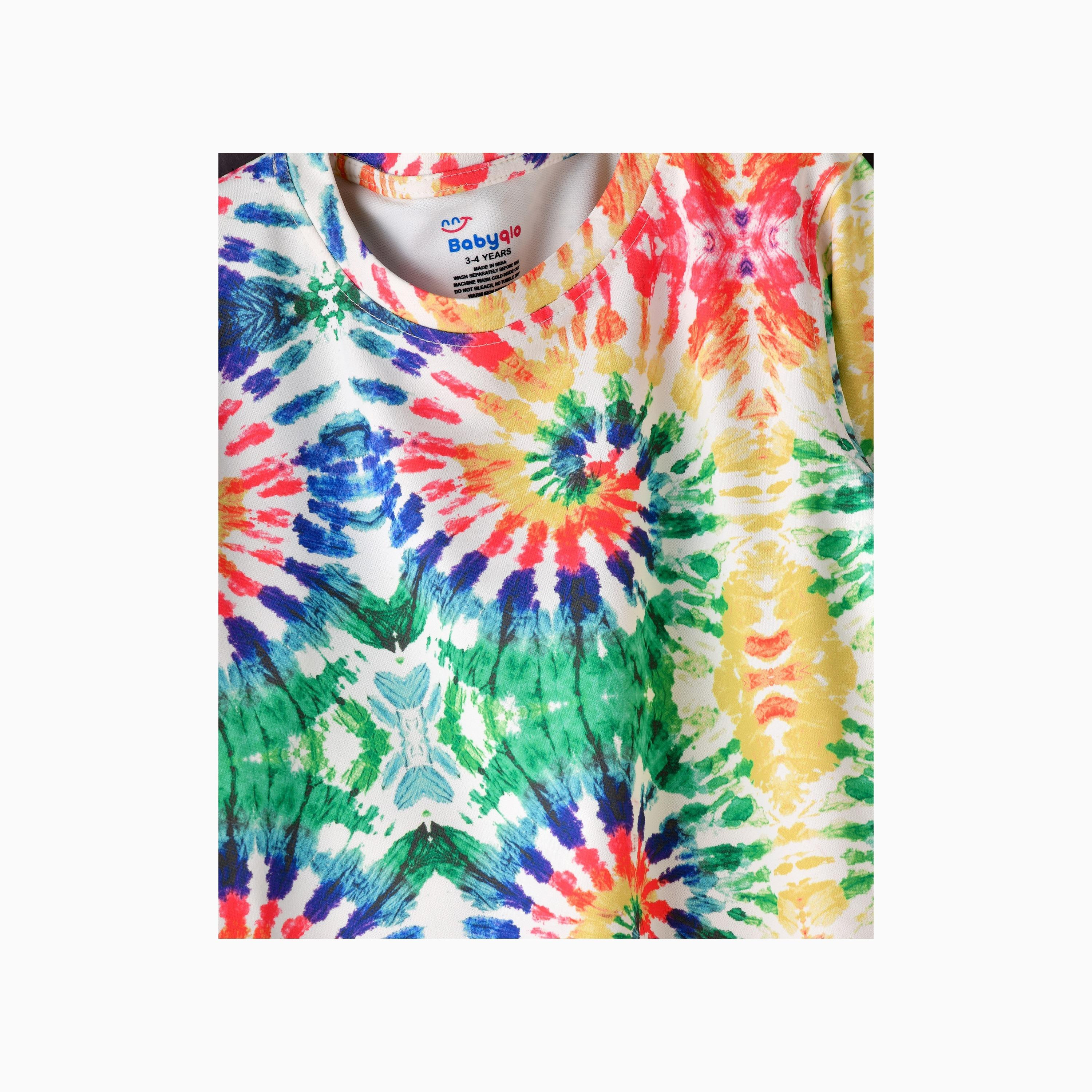 Babyqlo 2-Piece Printed Long Sleeves T-Shirt with Pyjama-girls-clothing-setsandcoords-image-3