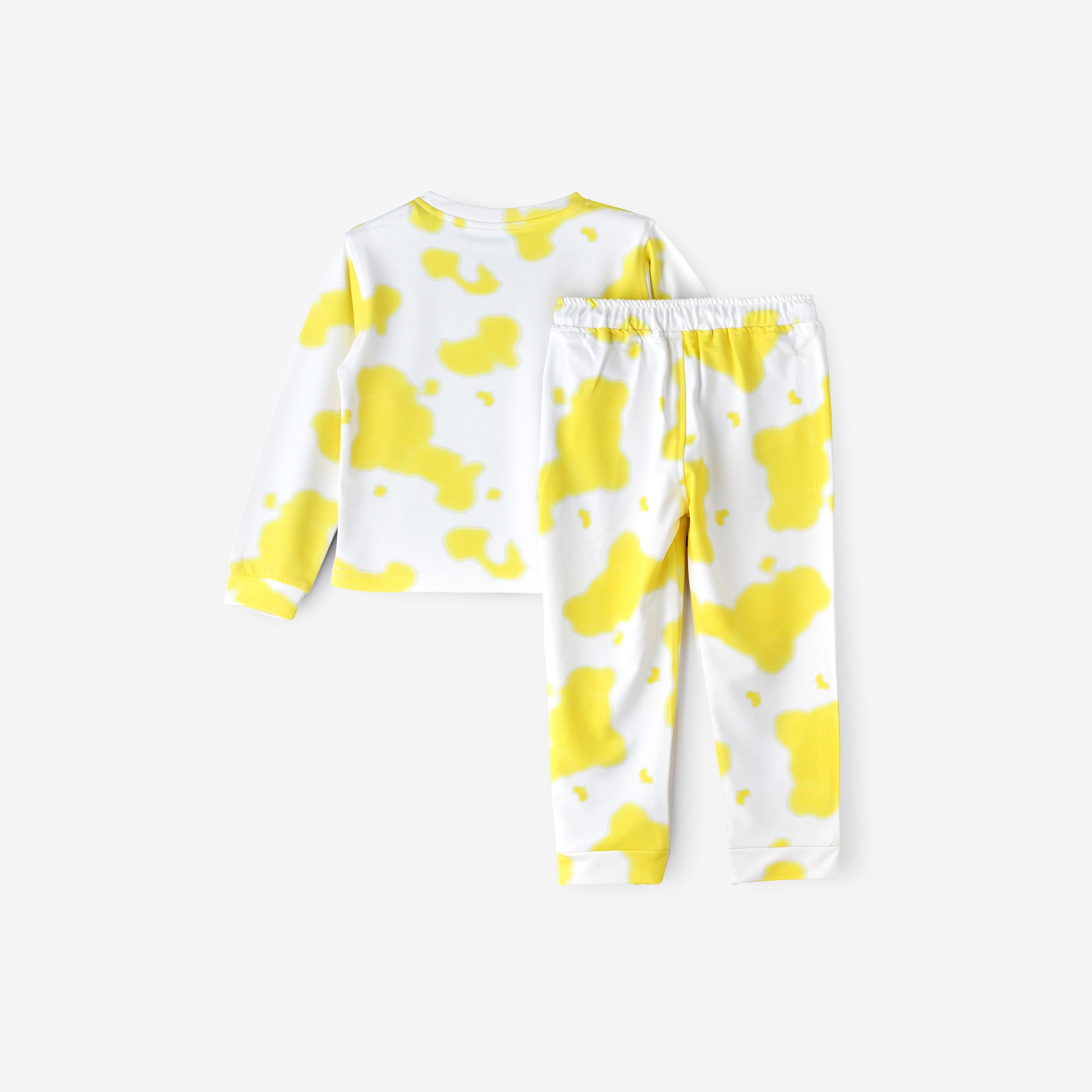 تي شيرت مطبوع بأكمام طويلة قطعتين مع بيجامة من بيبيكلو-girls-clothing-setsandcoords-image-2