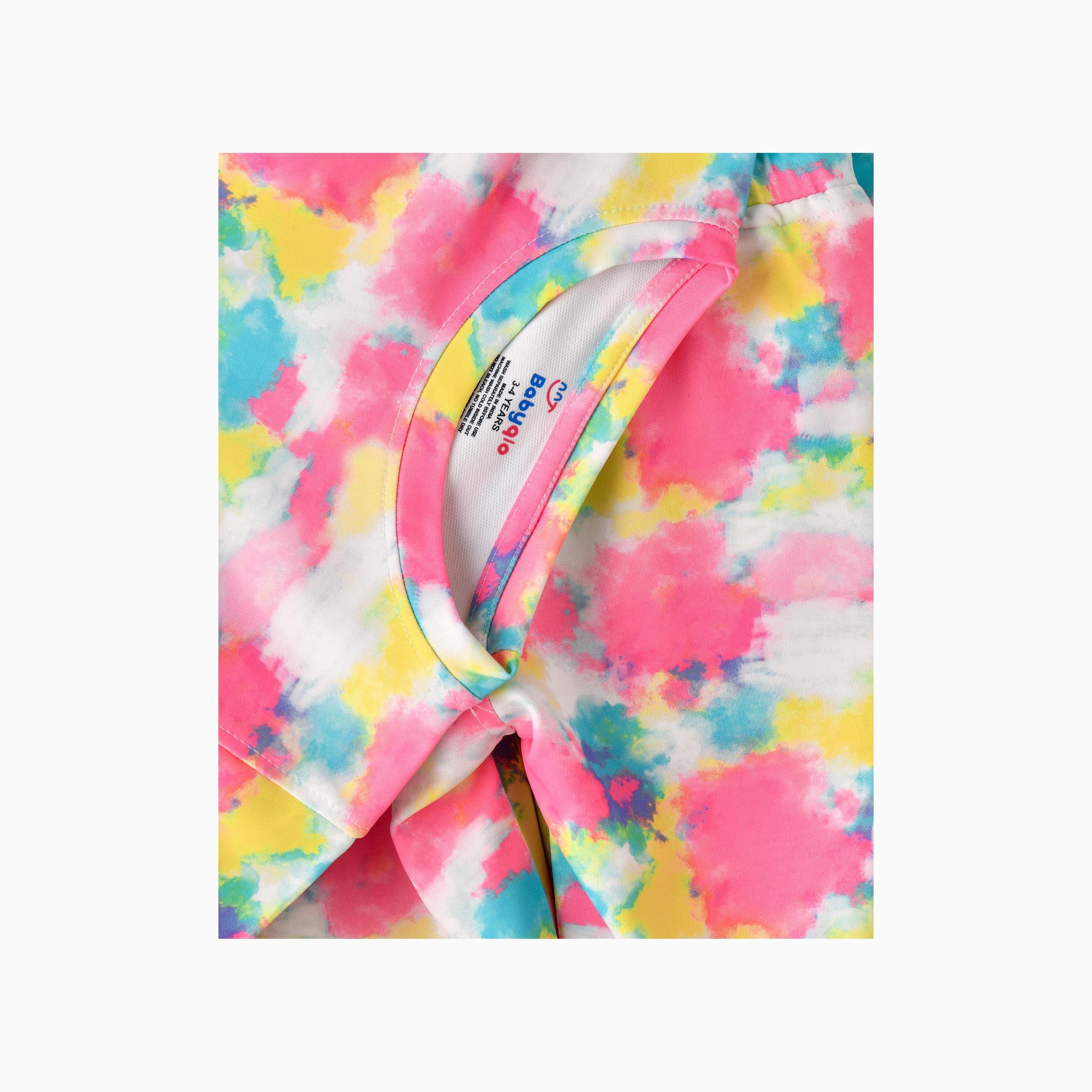 Babyqlo 2-Piece Printed Long Sleeves T-Shirt with Pyjama-girls-clothing-setsandcoords-image-3