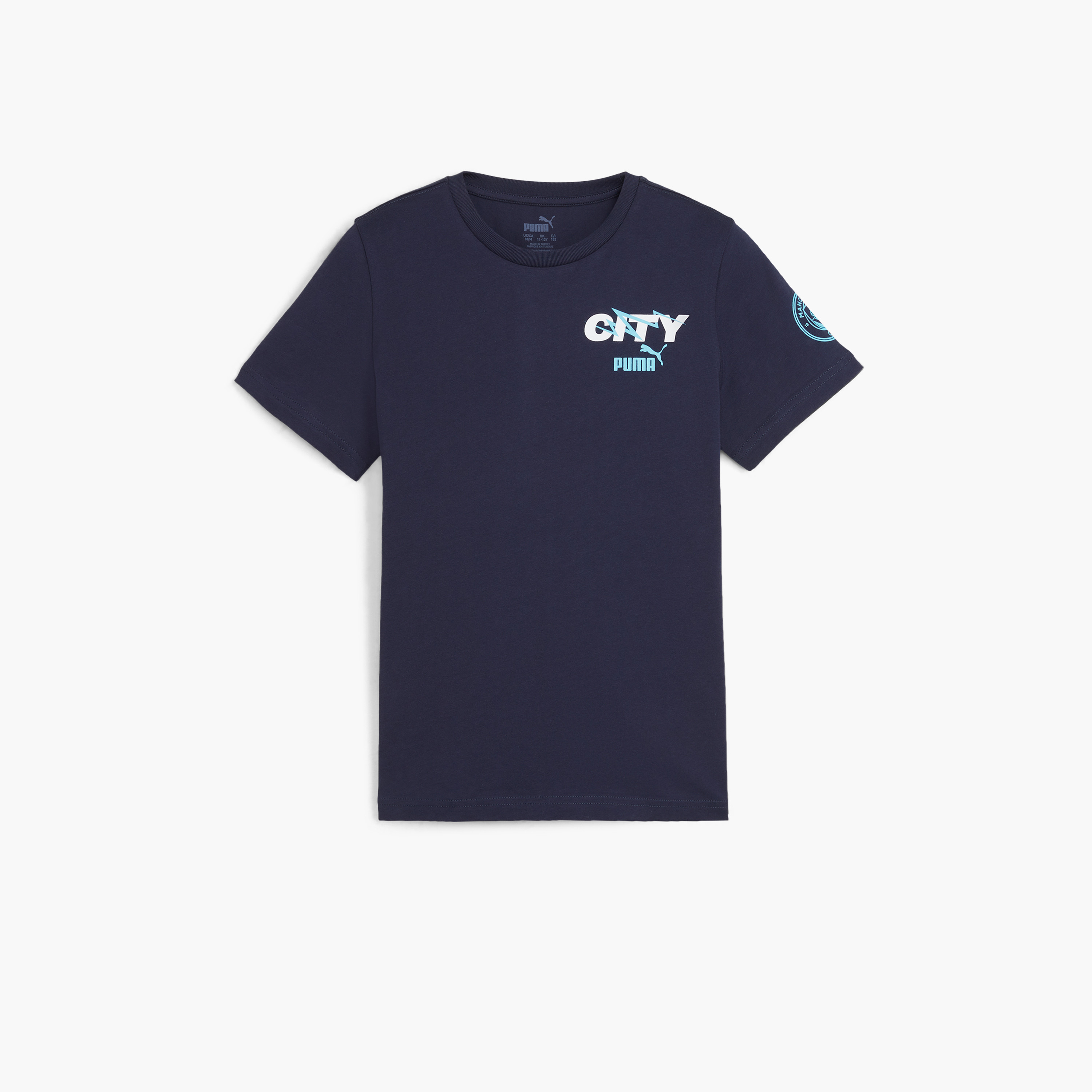 Puma Manchester City FC Ftblicons Junior Boy's Tee 774387 | OE-sports-boys-clothing-tops-image-1