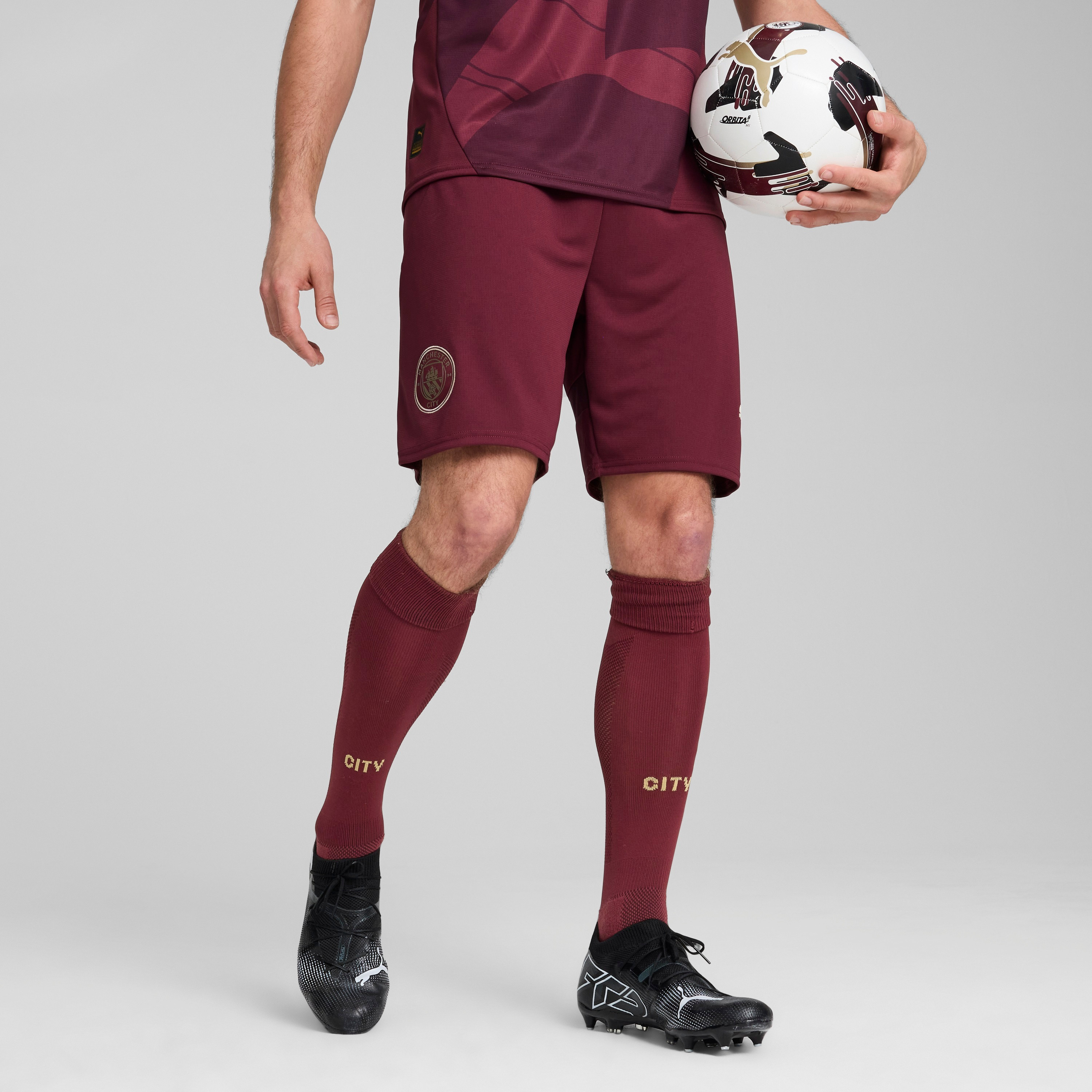 بوما- شورت مانشستر سيتي إف سي للرجال 77511403 | OE-sports-gear-football-clothing-bottoms-image-1