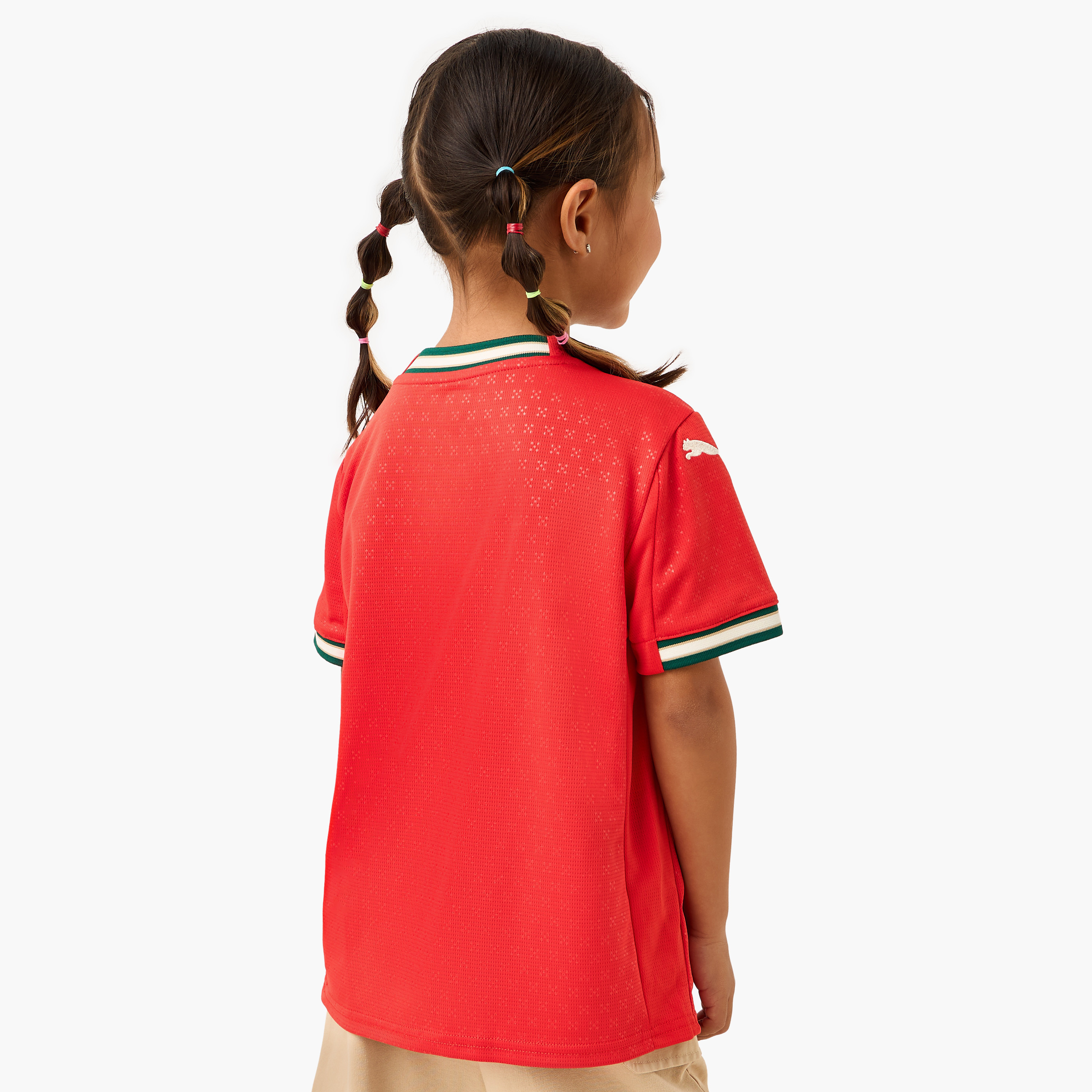 بوما- قميص منتخب البرتغال الأساسي للأطفال 25/26 | OE-girls-clothing-tshirts-image-3