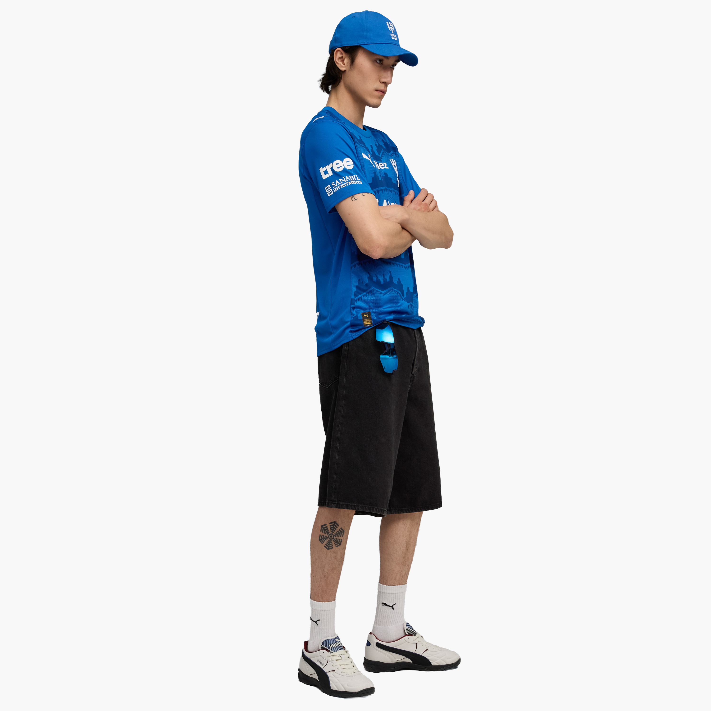 بوما- قميص25/26  نادي الهلال السعودي الأساسي للرجال 779470 | OE-men-clothing-sportswearandactivewear-tshirtsandpolos-image-3