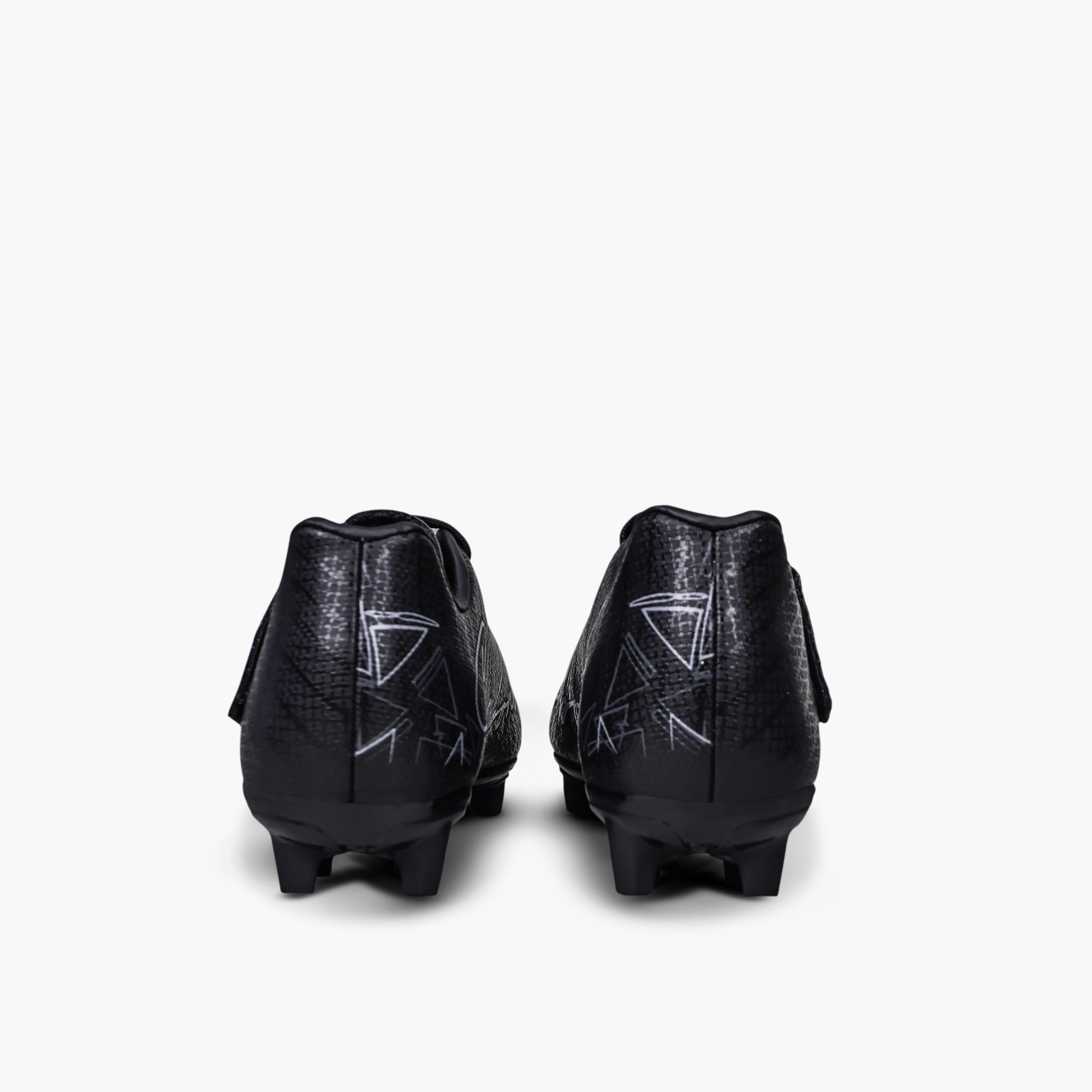 Nivia Kid's Carbonite 7.0 Hook & Loop Football Firm Ground Boots-sports-gear-football-shoes-firmground-image-6