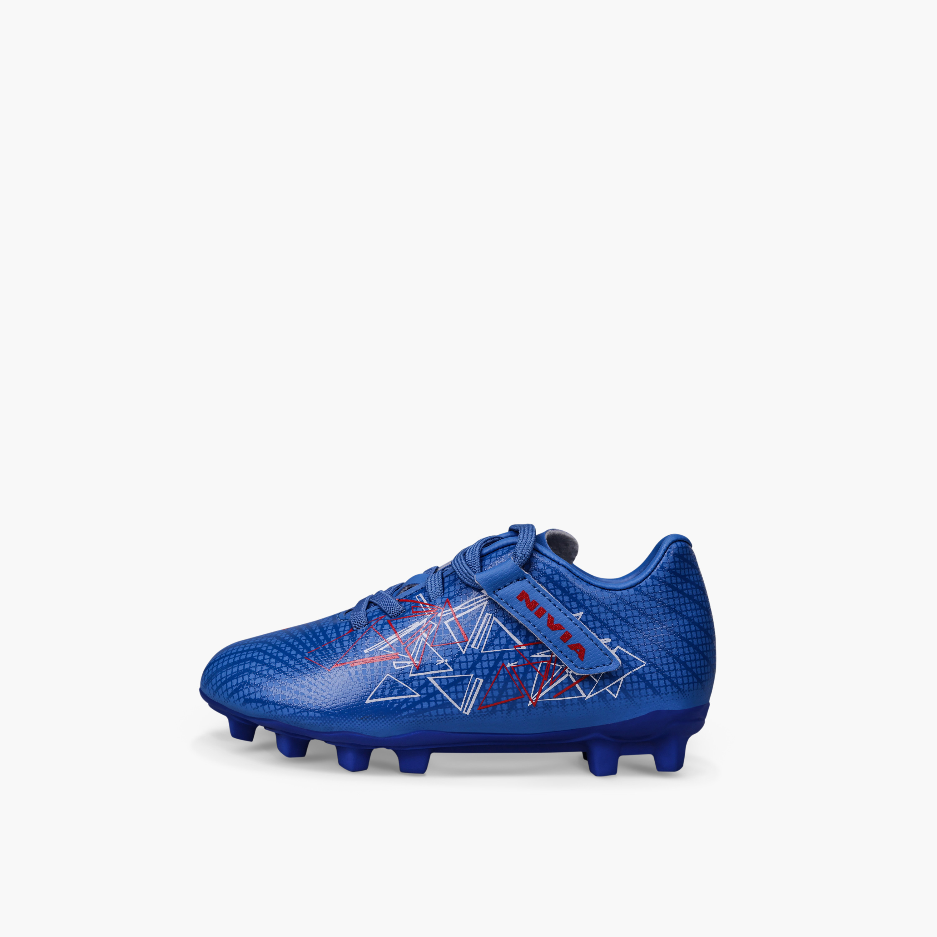 Nivia Kid's Carbonite 7.0 Hook & Loop Football Firm Ground Boots-sports-gear-football-shoes-firmground-image-4