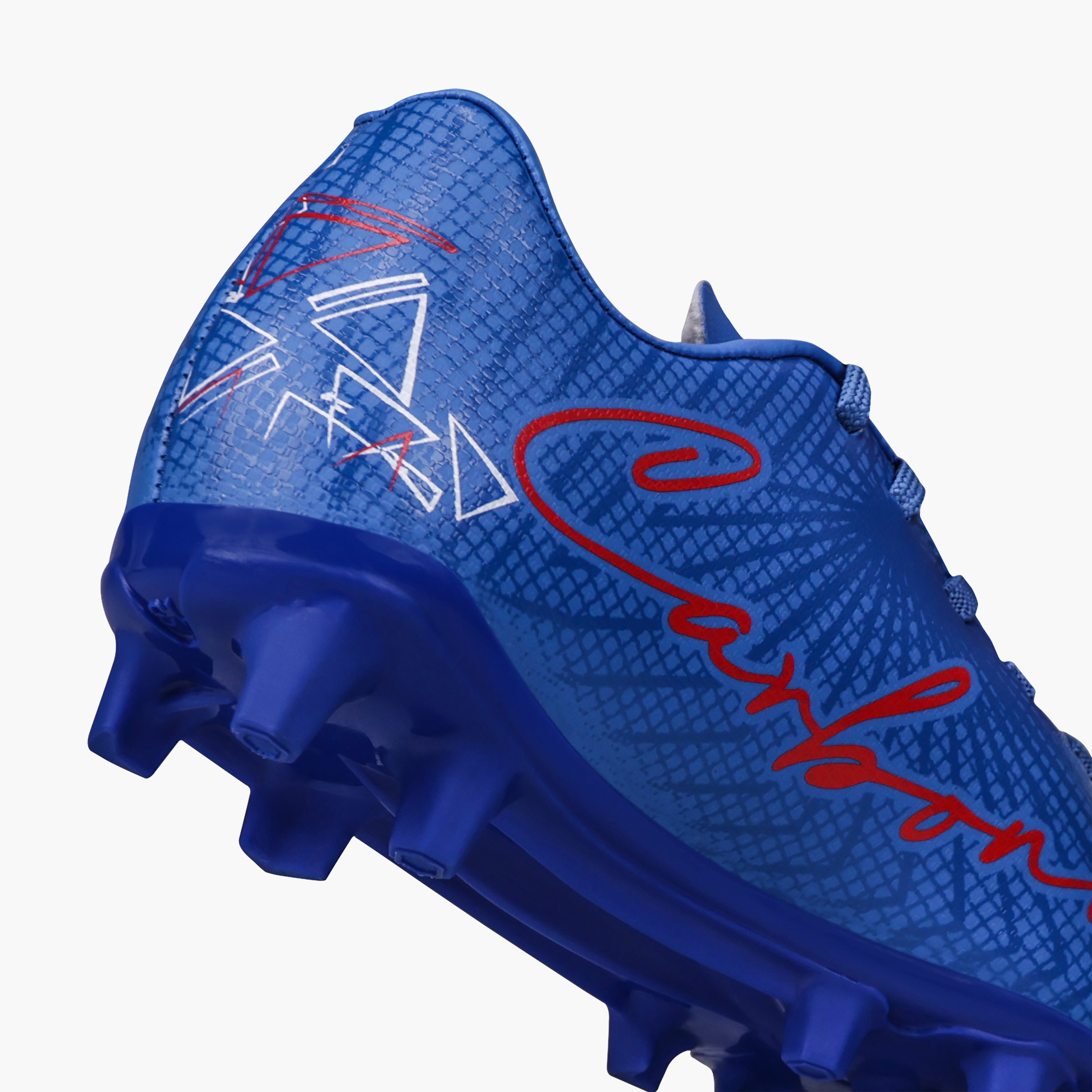 Nivia Kid's Carbonite 7.0 Hook & Loop Football Firm Ground Boots-sports-gear-football-shoes-firmground-image-9