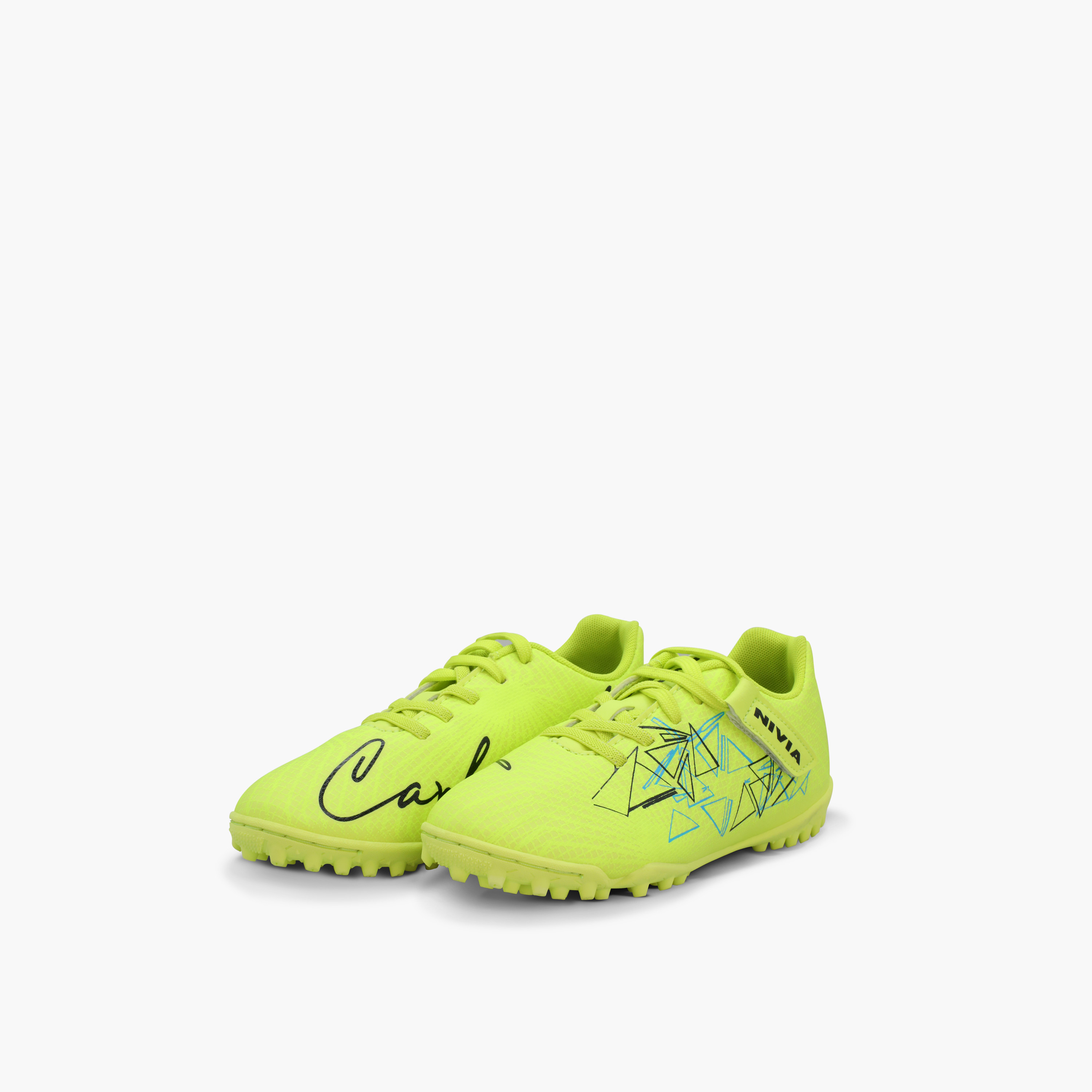 نيفيا - حذاء  كرة قدم للأطفال كاربونايت 7.0 بشريط لاصق مناسب للعشب الصناعي-sports-gear-football-shoes-turf-image-11