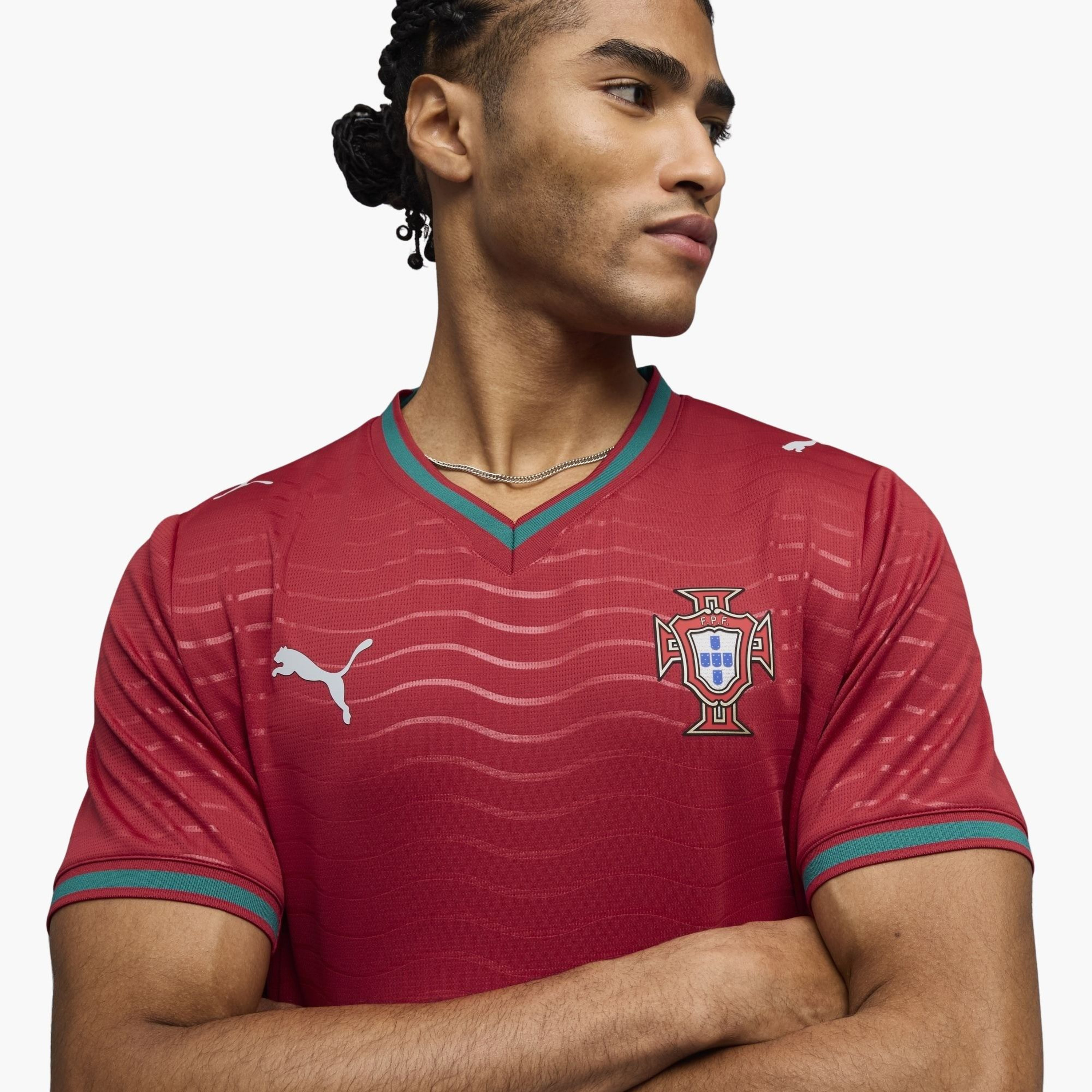 Puma Men Portugal 26 Home FIFA World Cup Jersey-men-clothing-sportswearandactivewear-tshirtsandpolos-image-2