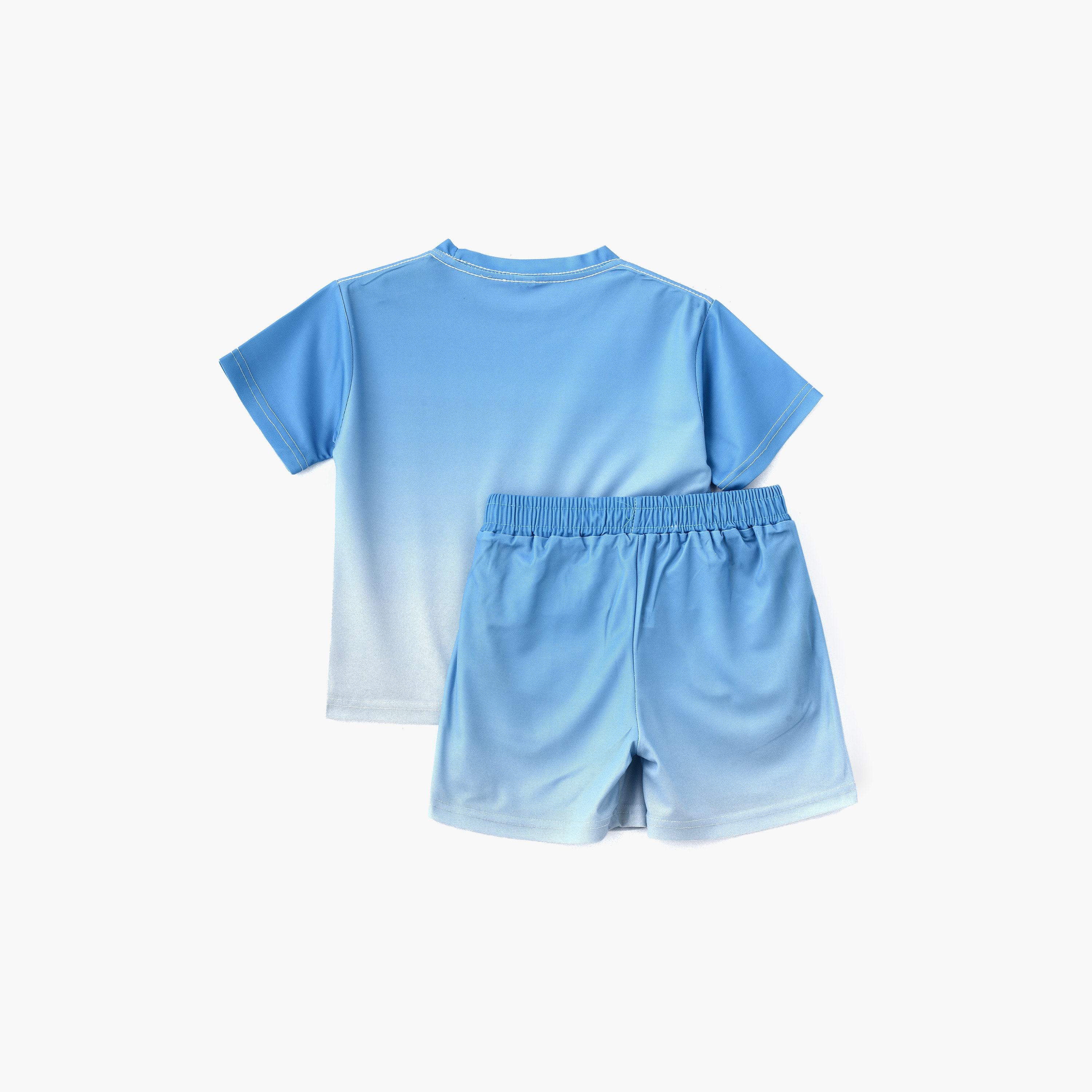 Babyqlo Printed Short Sleeves T-Shirt with Shorts-boys-clothing-setsandcoords-image-2
