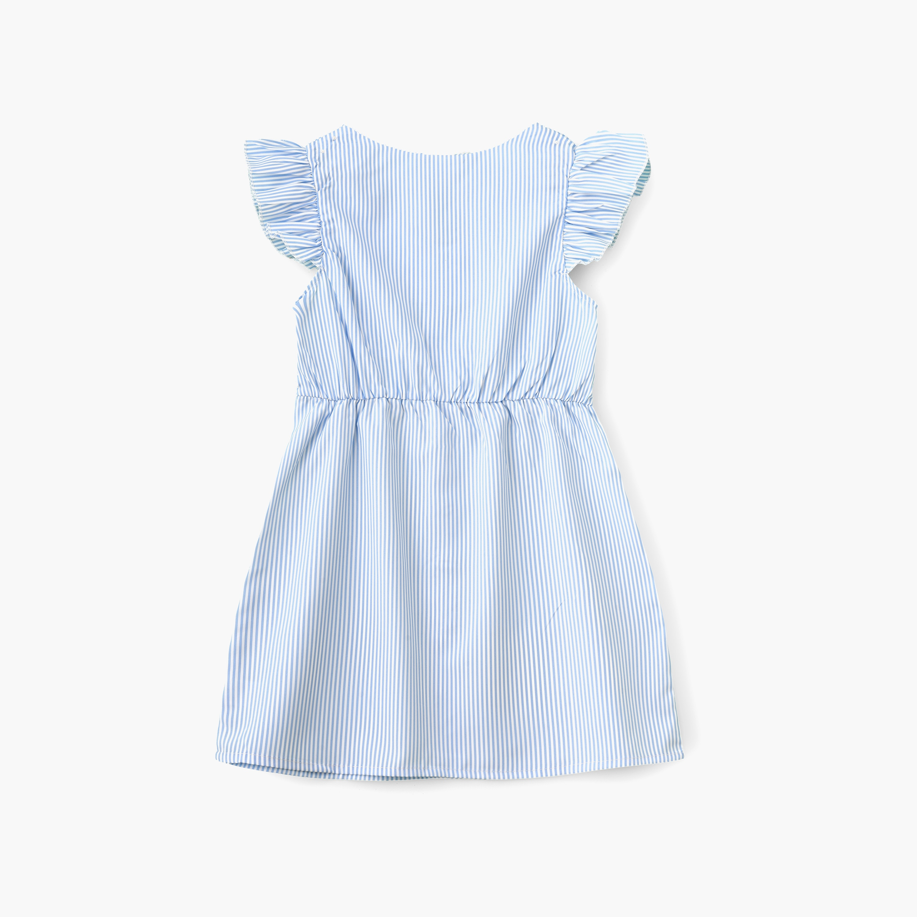 فستان مخطط بأكمام كاب من بيبيكلو-girls-clothing-dressesandjumpsuits-image-2
