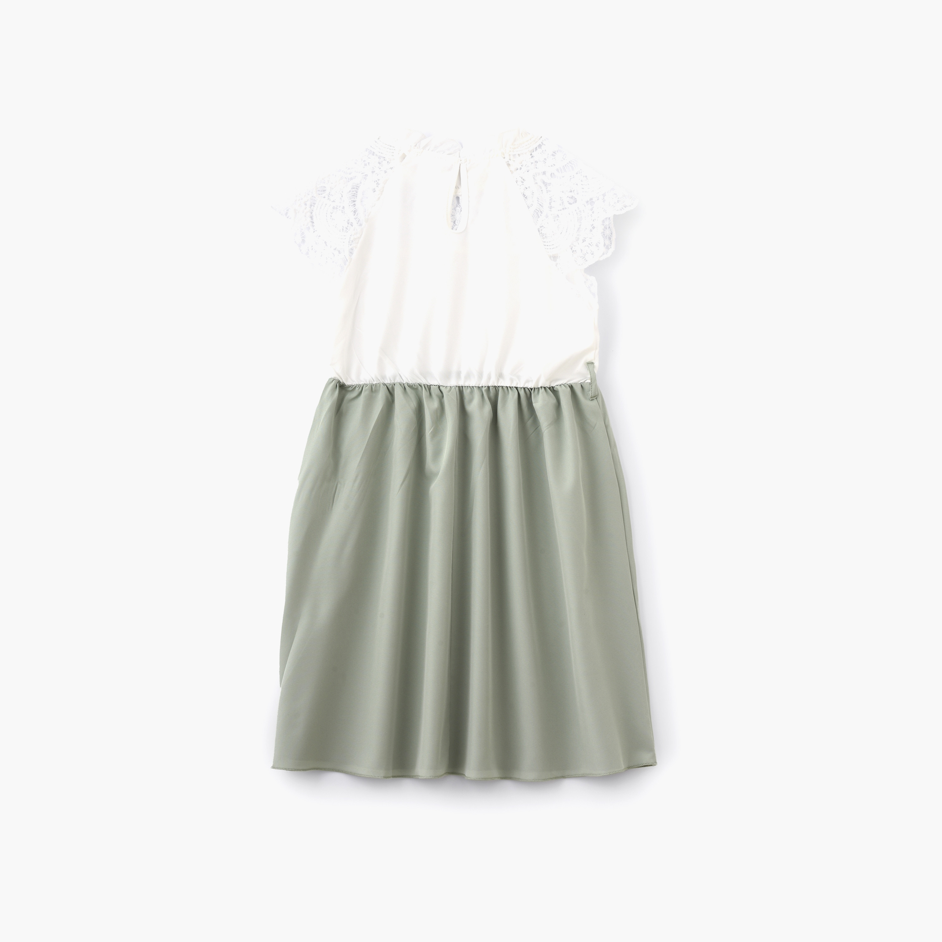 Babyqlo Embroidered Cap Sleeves Dress-girls-clothing-dressesandjumpsuits-image-2