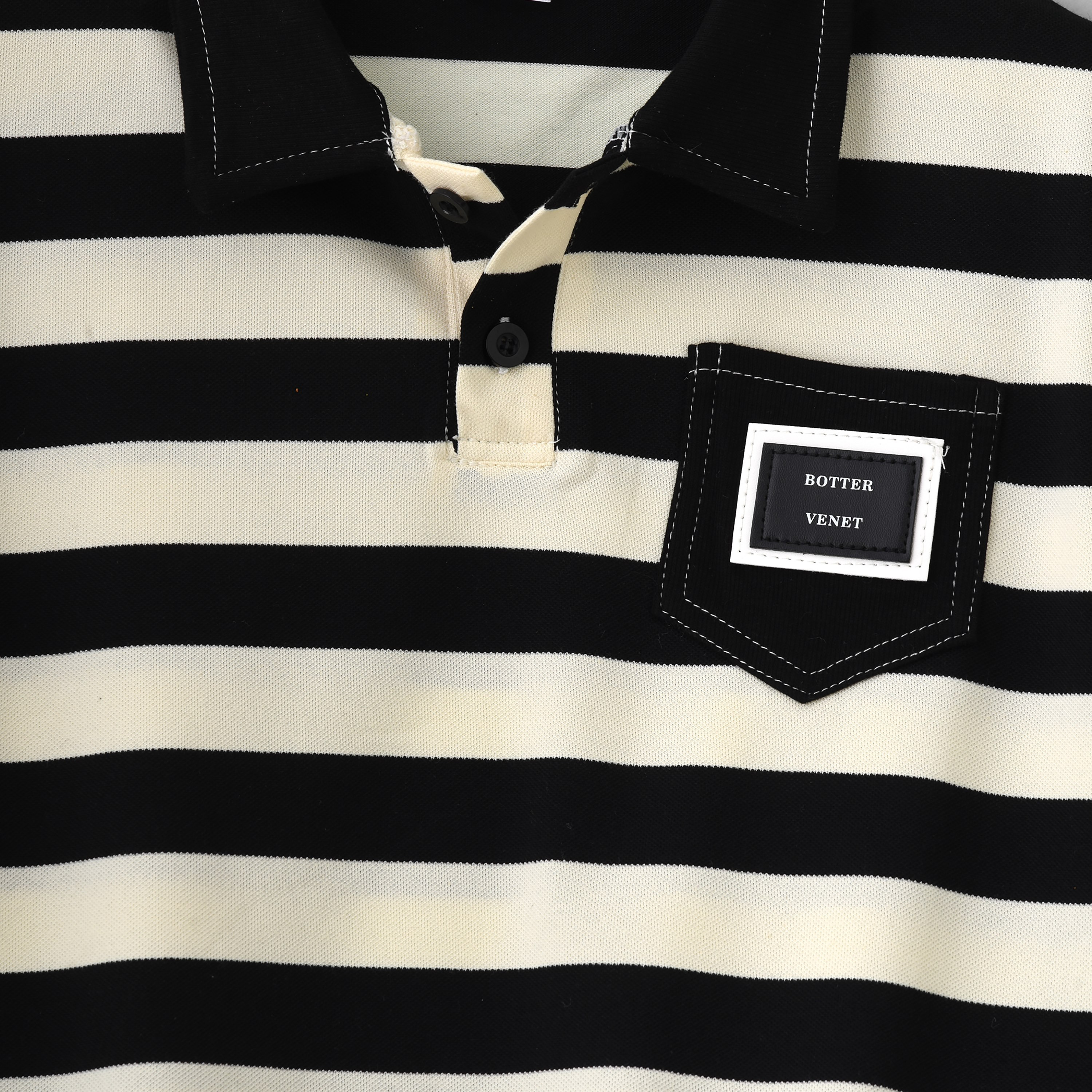 Babyqlo Striped Short Sleeves T-Shirt with Shorts-boys-clothing-setsandcoords-image-4