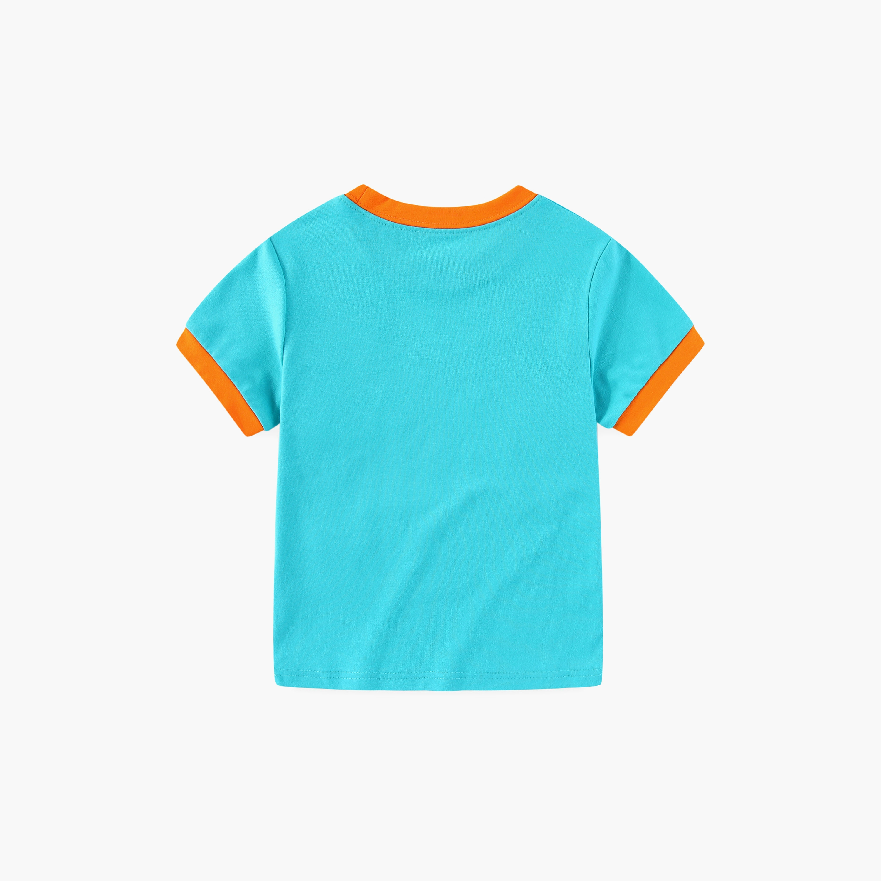 تي شيرت بطبعة مهمة إنقاذ شاحنة إطفاء متوهجة في الظلام مع بنطال ركض من بيبيكلو-boys-clothing-nightwear-image-3